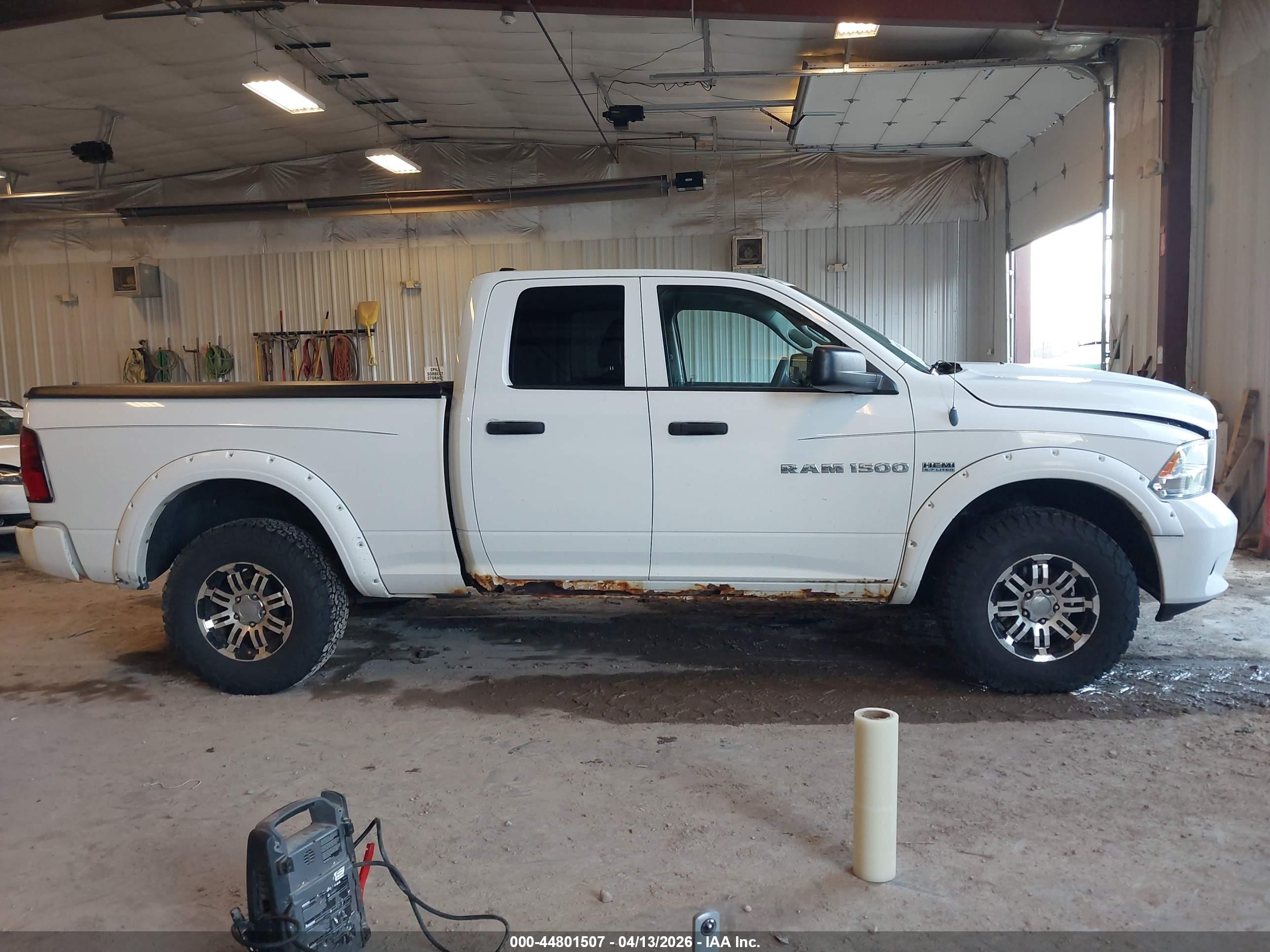 2012 Ram 1500 St Белый vin: 1C6RD7FT1CS344247