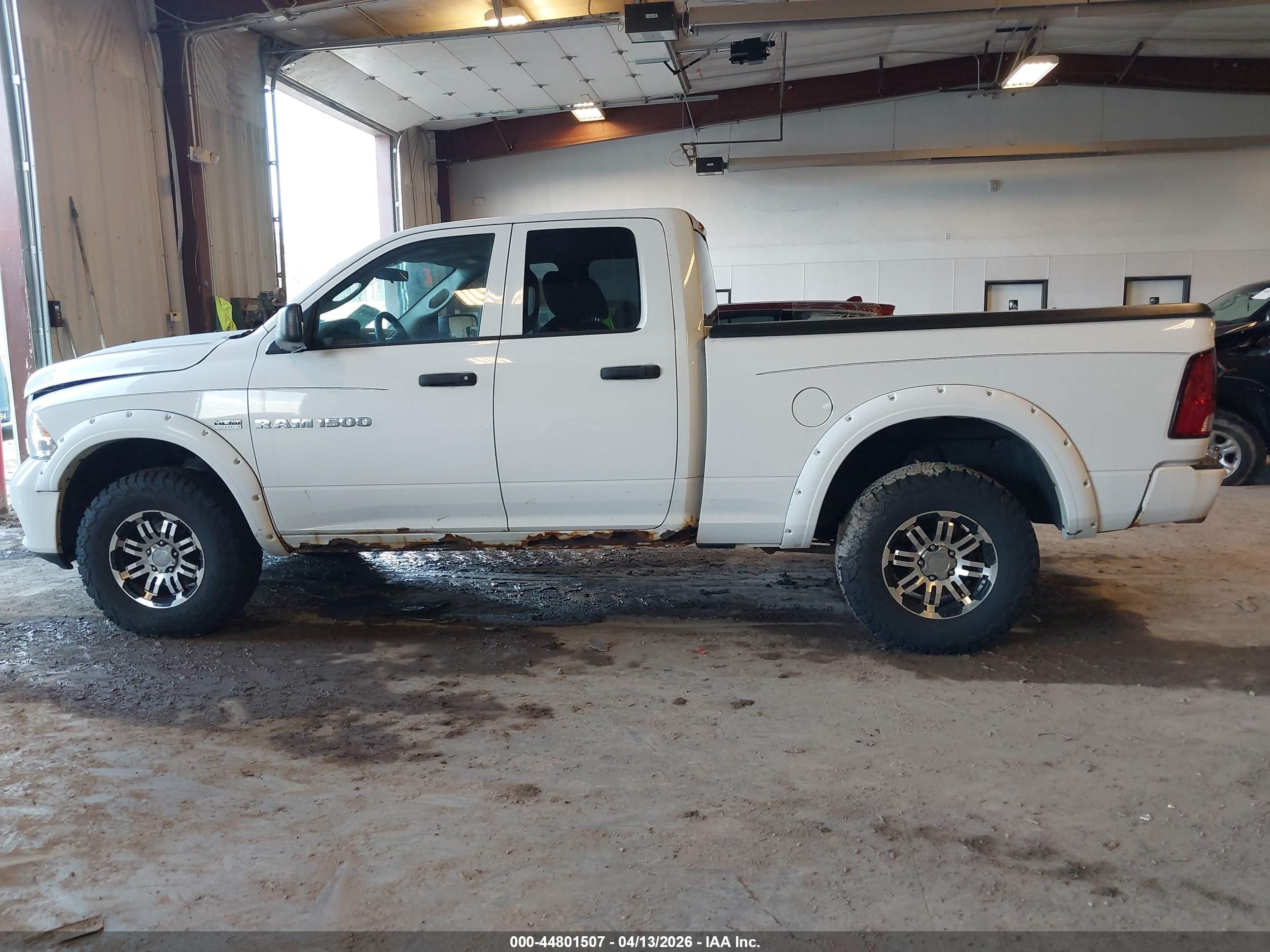 2012 Ram 1500 St Белый vin: 1C6RD7FT1CS344247