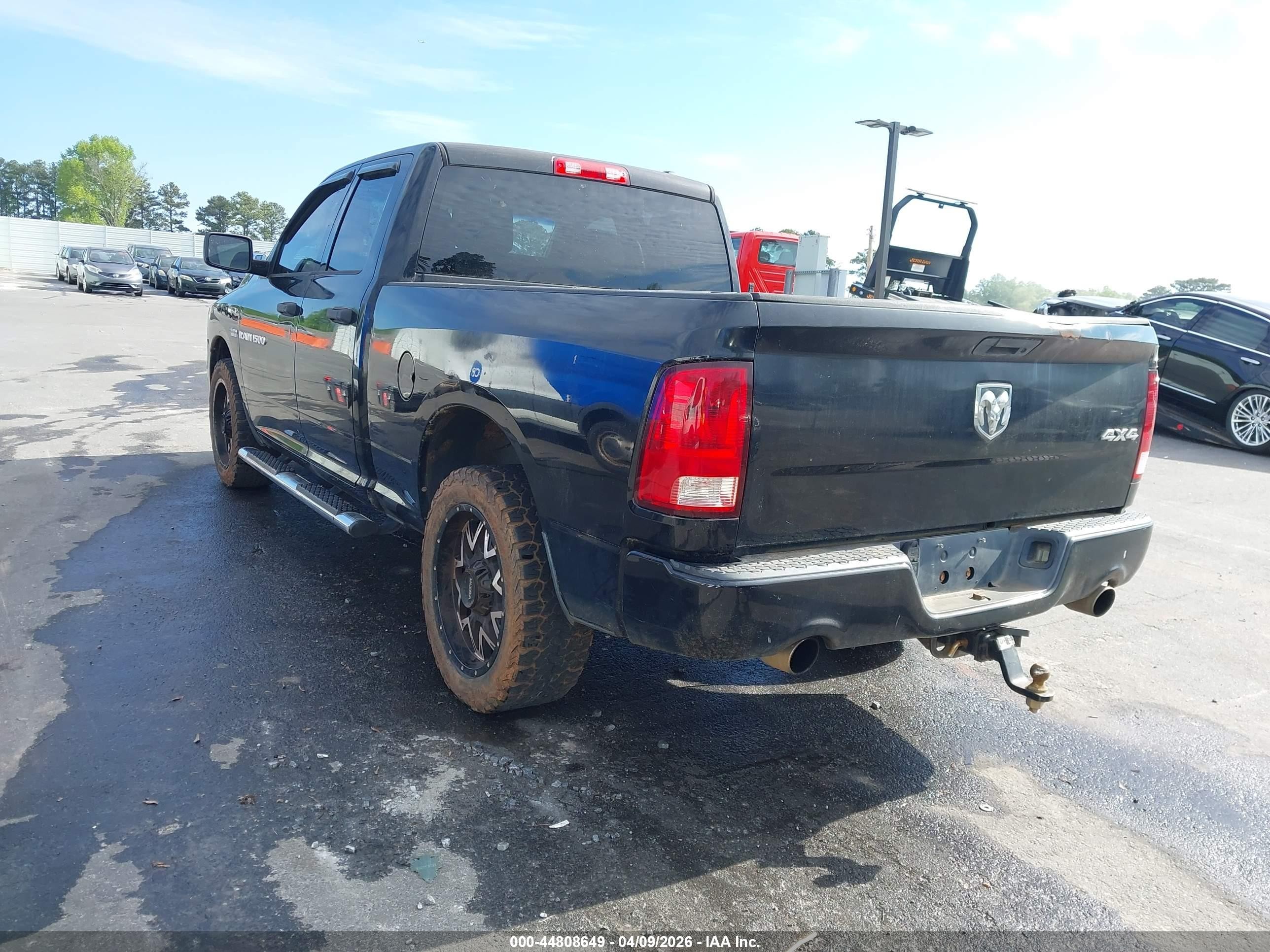 2012 Ram 1500 St Black vin: 1C6RD7FT1CS345026