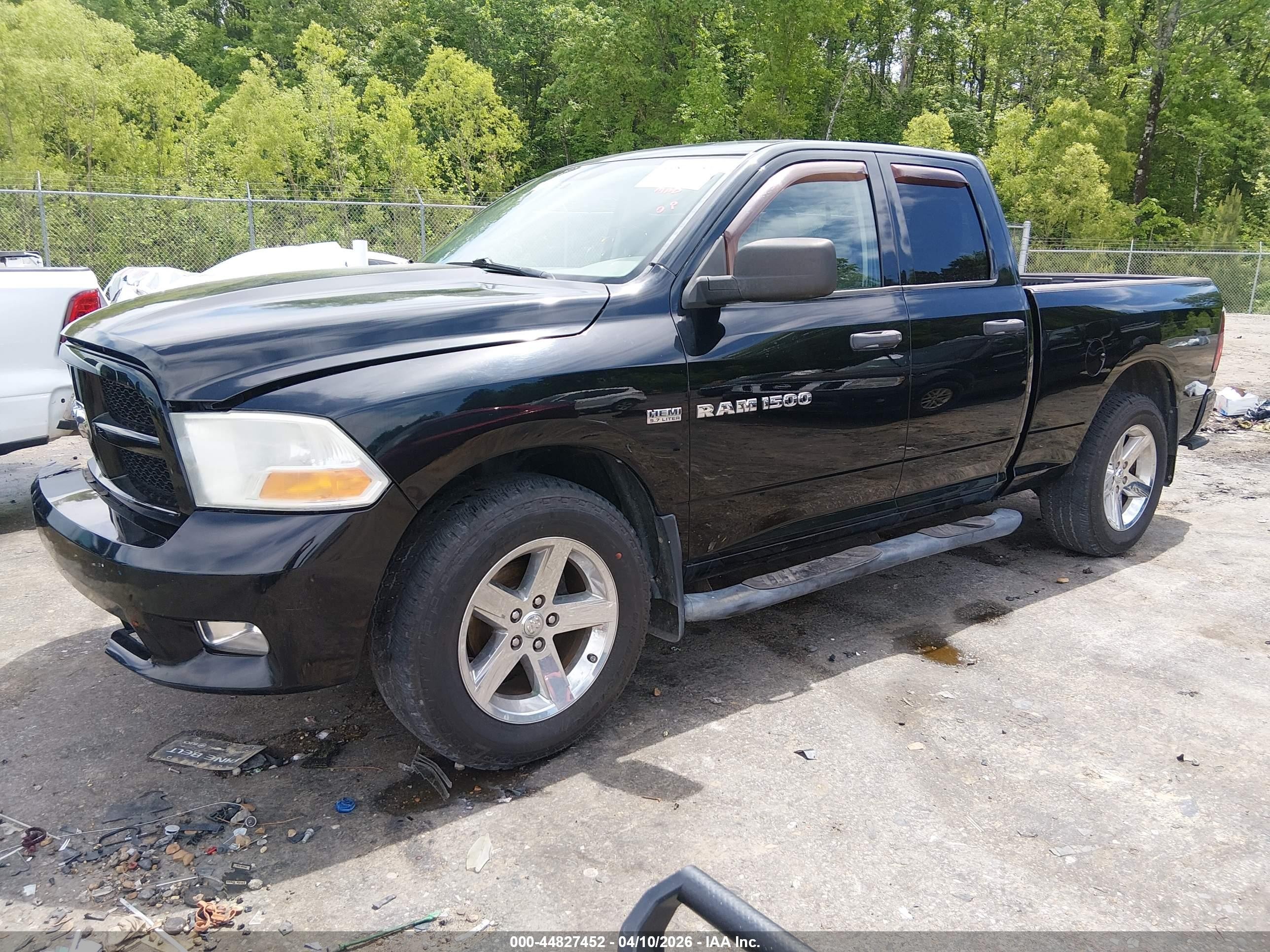 2012 Ram 1500 St Black vin: 1C6RD7FT2CS231164