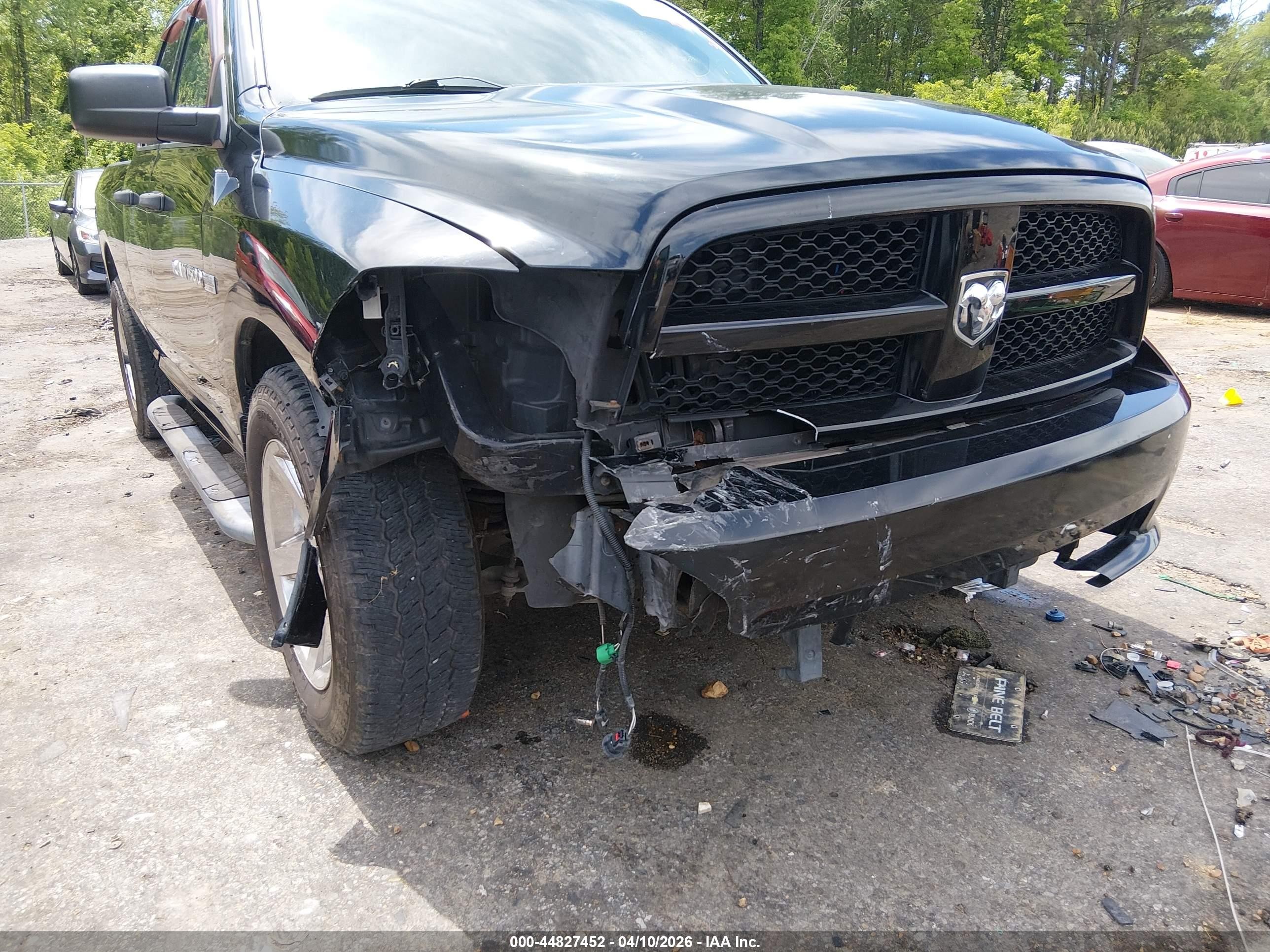 2012 Ram 1500 St Black vin: 1C6RD7FT2CS231164