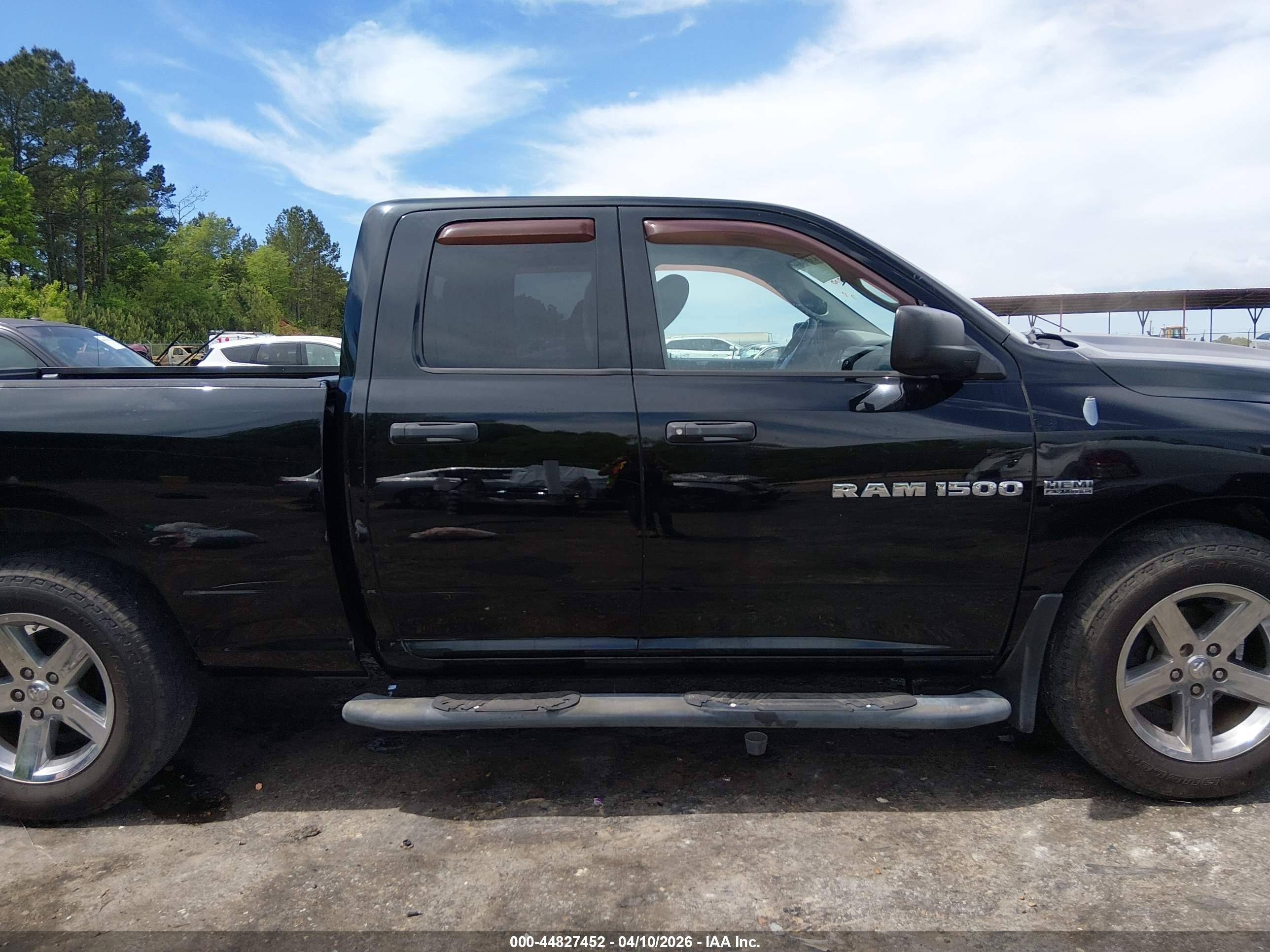 2012 Ram 1500 St Black vin: 1C6RD7FT2CS231164