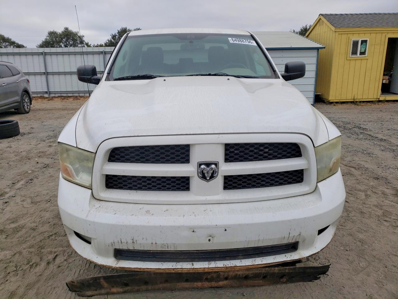2012 Dodge Ram 1500 St Белый vin: 1C6RD7FT2CS261670