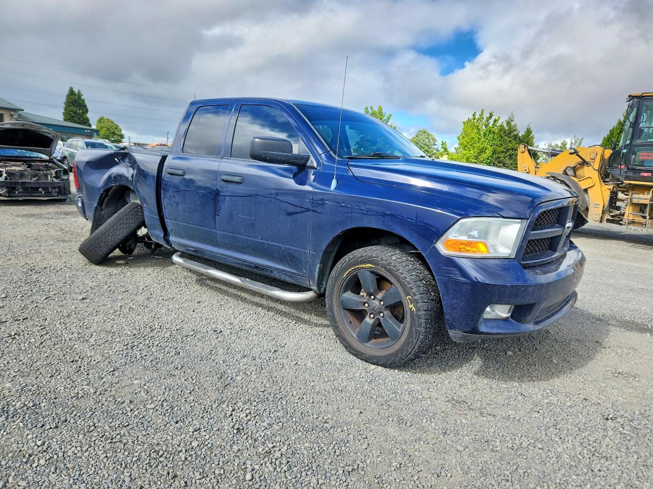 2012 Dodge Ram 1500 St Blue vin: 1C6RD7FT3CS202028