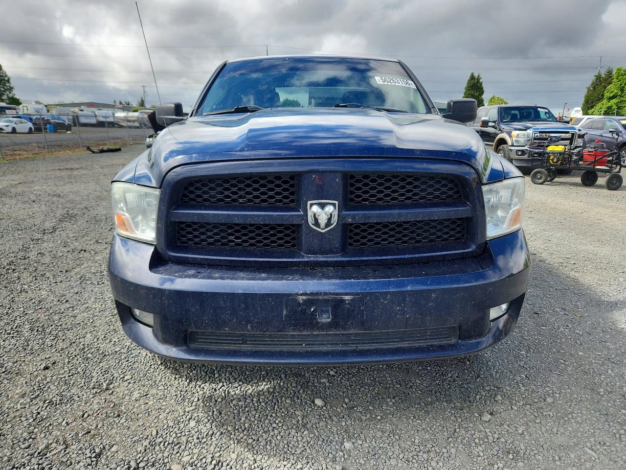 2012 Dodge Ram 1500 St Blue vin: 1C6RD7FT3CS202028