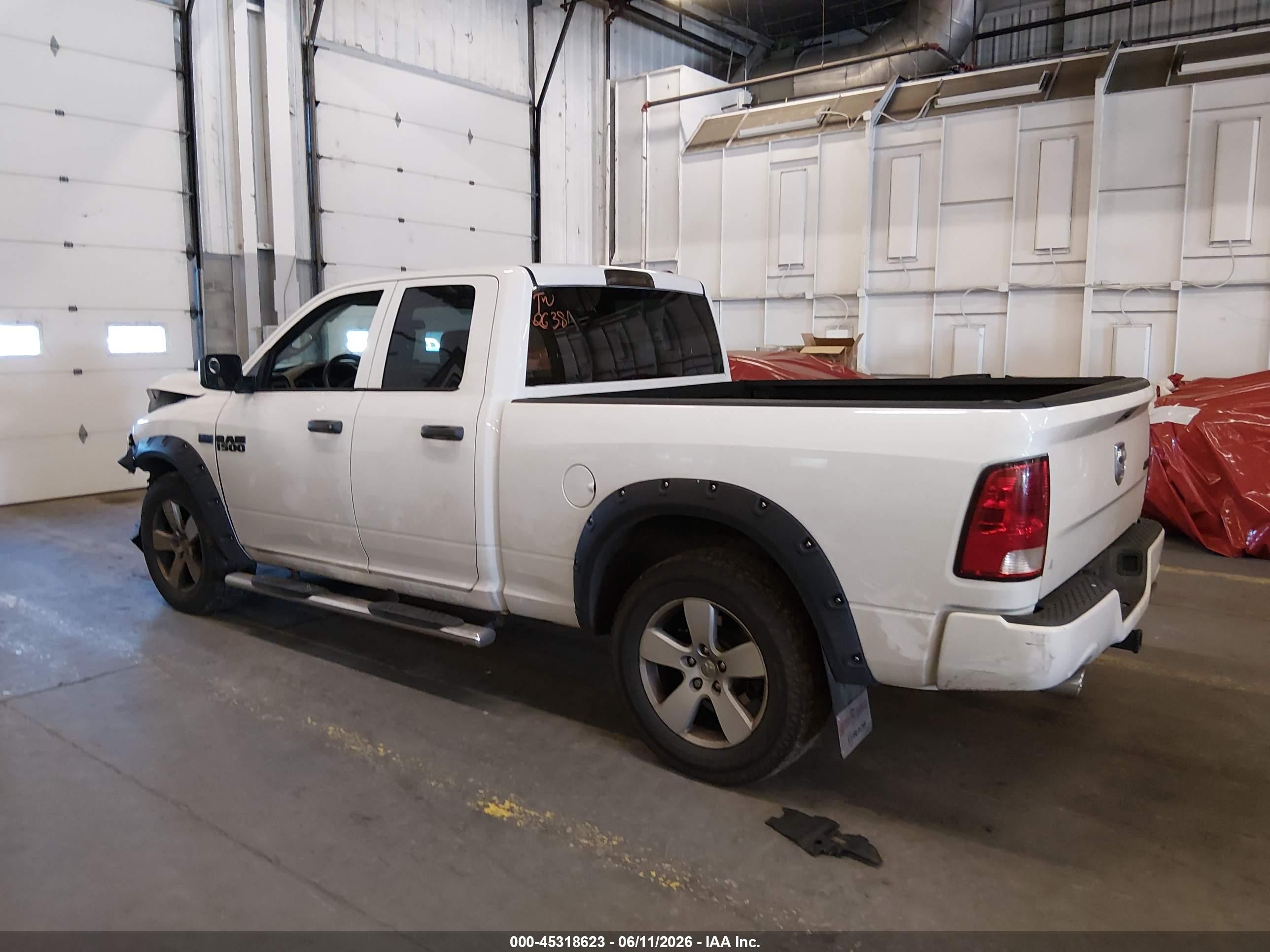 2012 Ram 1500 St Белый vin: 1C6RD7FT3CS260429
