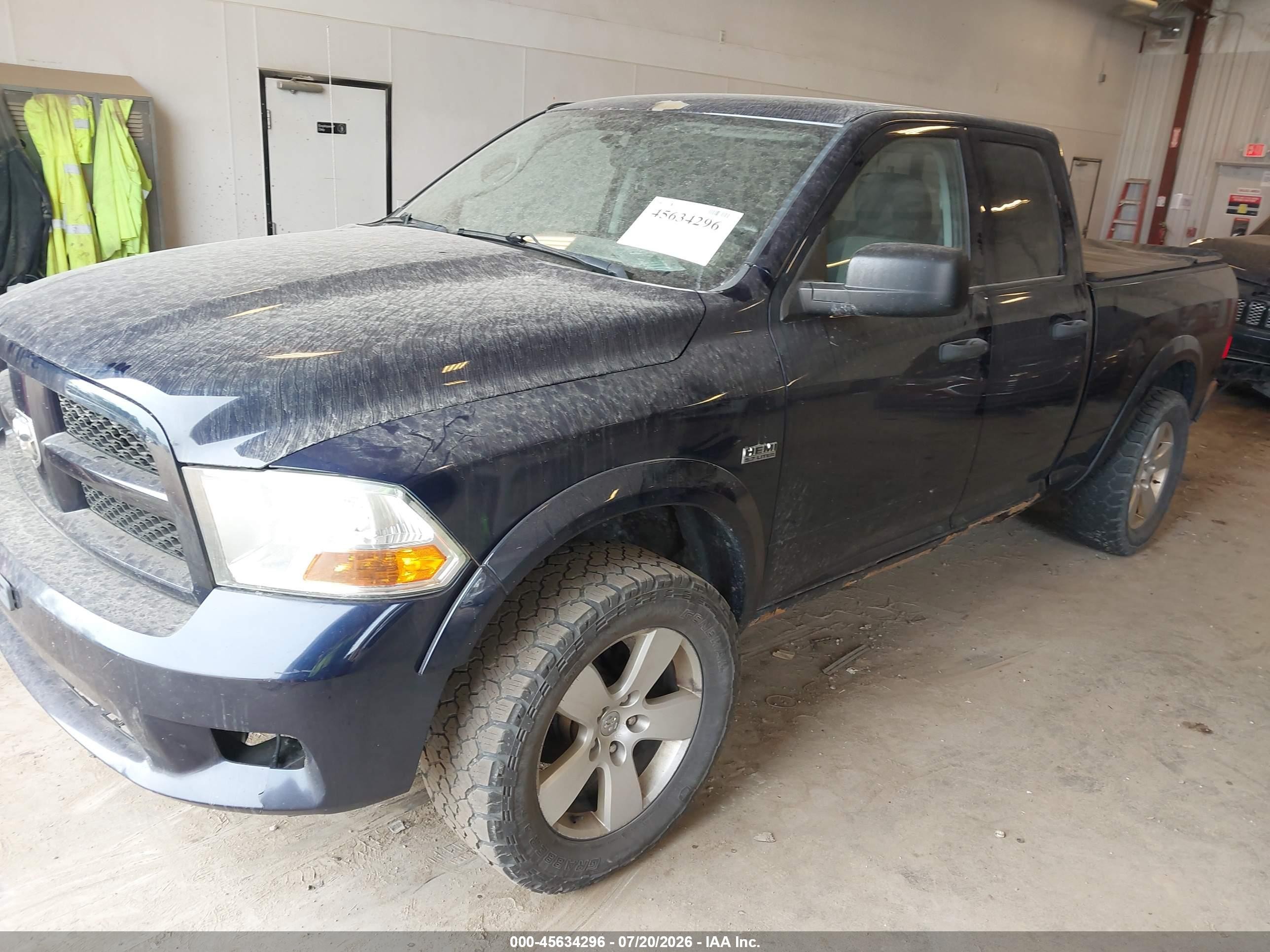 2012 Ram 1500 Express Navy vin: 1C6RD7FT4CS189743