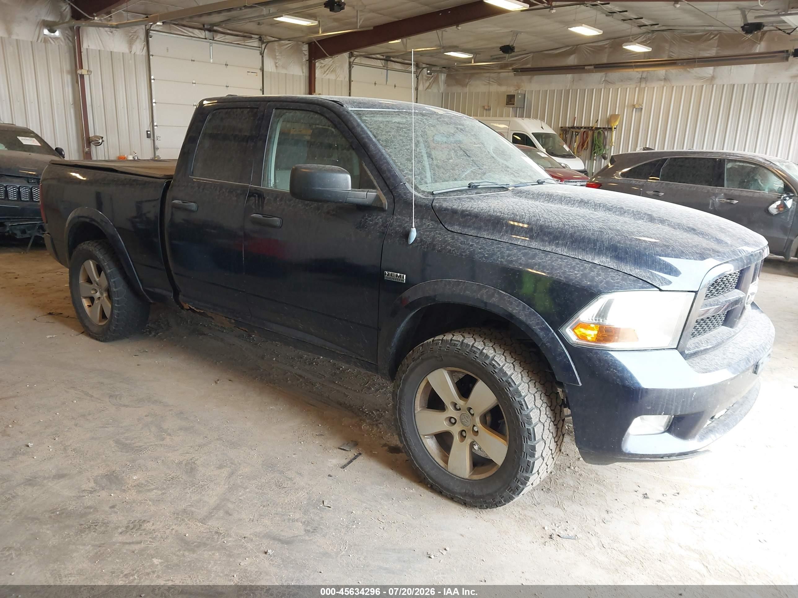 2012 Ram 1500 Express Navy vin: 1C6RD7FT4CS189743