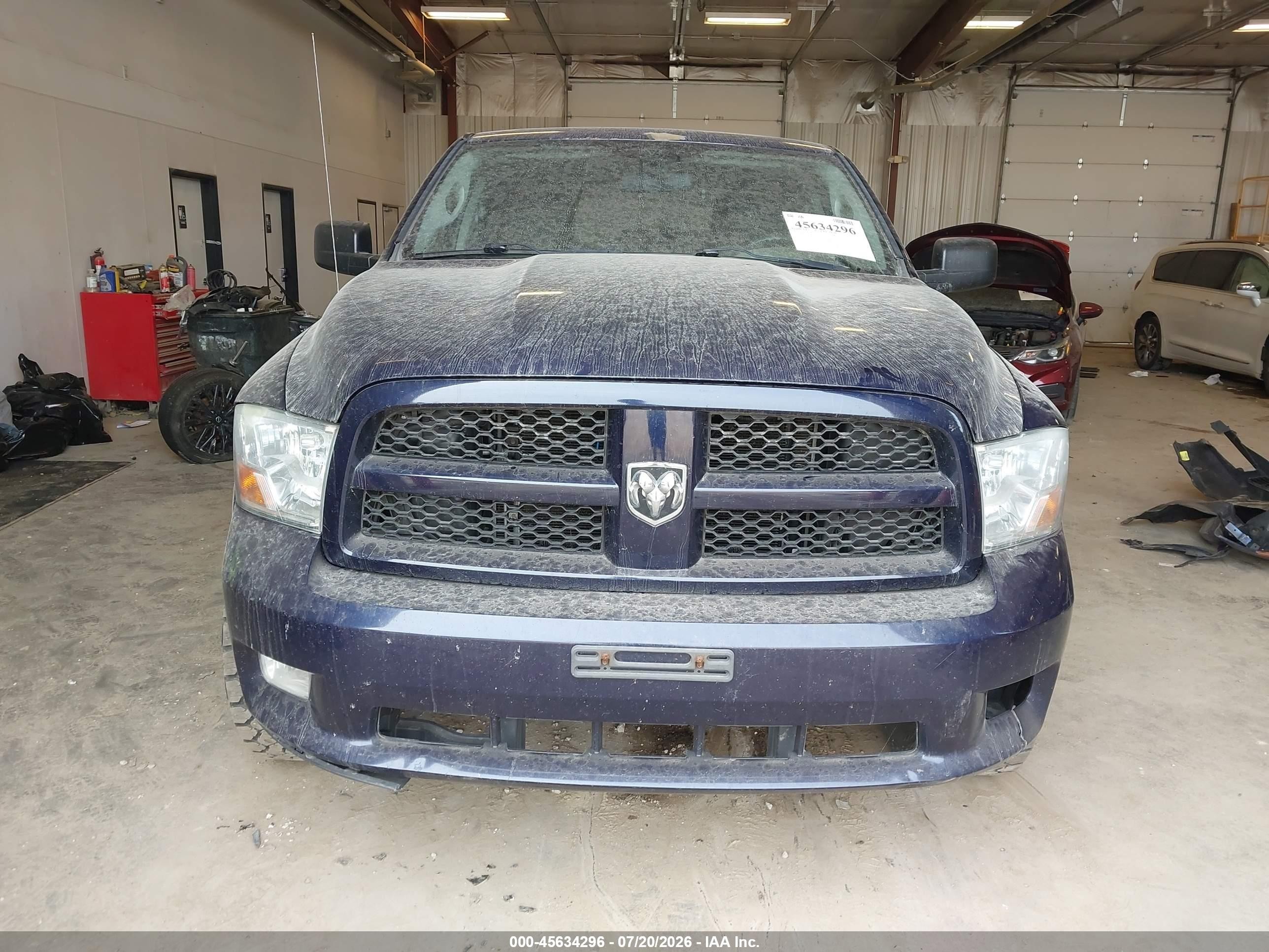 2012 Ram 1500 Express Navy vin: 1C6RD7FT4CS189743