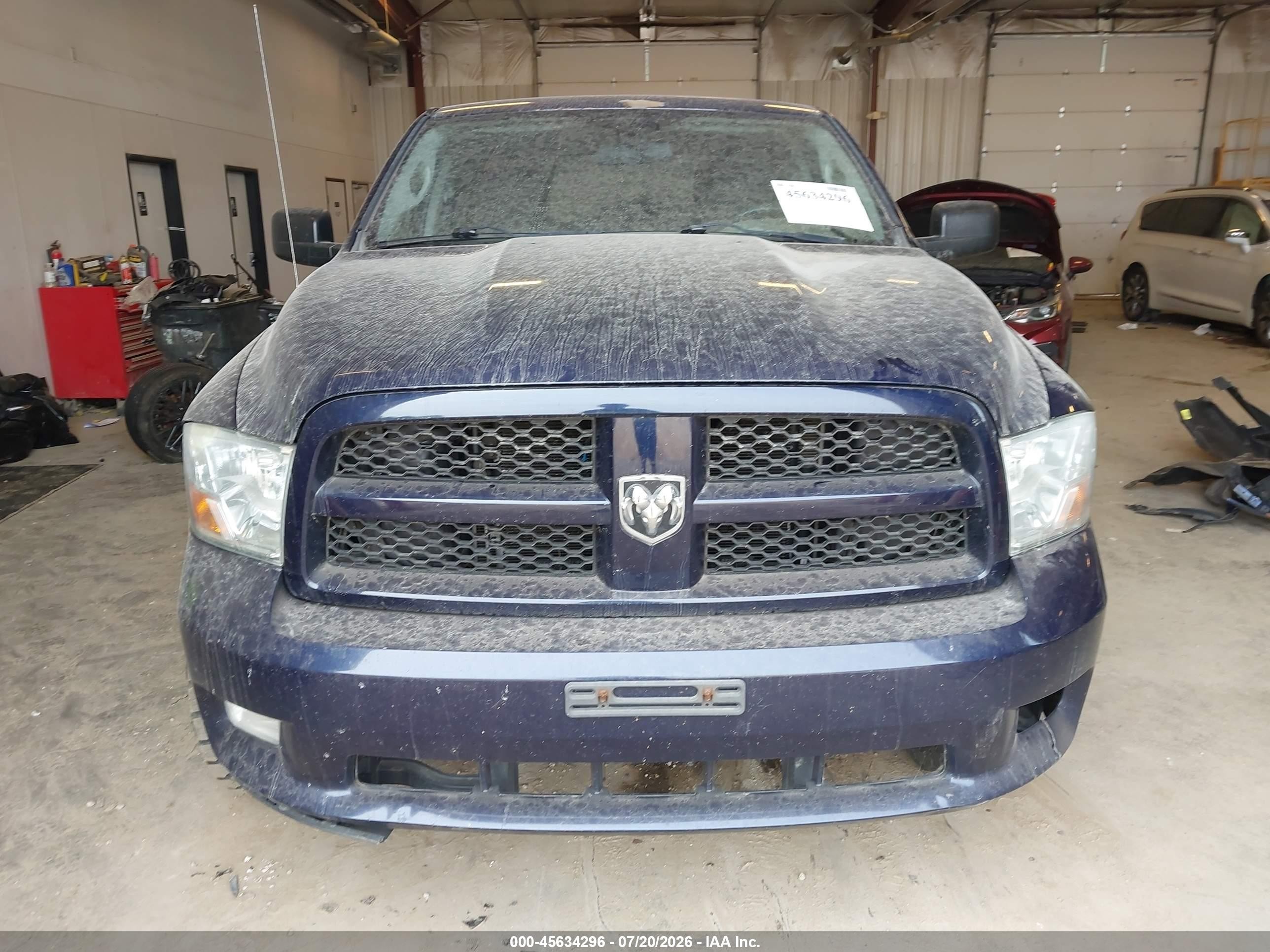 2012 Ram 1500 Express Navy vin: 1C6RD7FT4CS189743