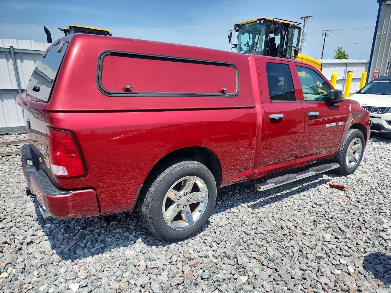 2012 Dodge Ram 1500 St Red vin: 1C6RD7FT4CS238875