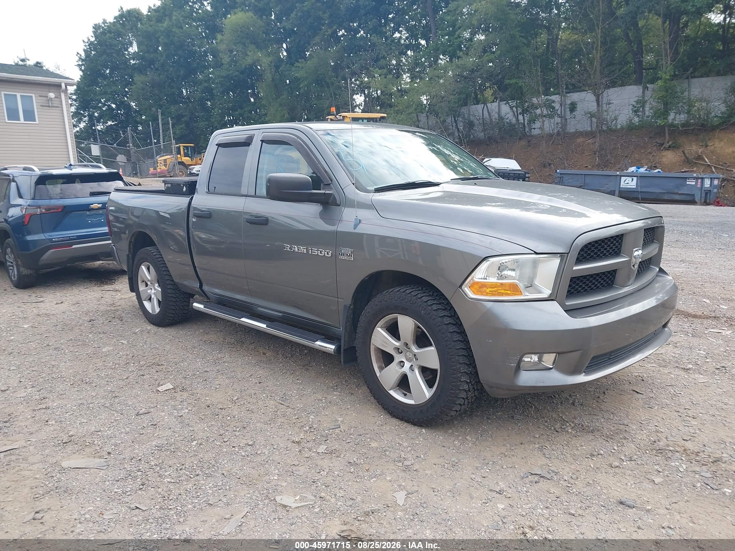 2012 Ram 1500 St Gray vin: 1C6RD7FT4CS287056