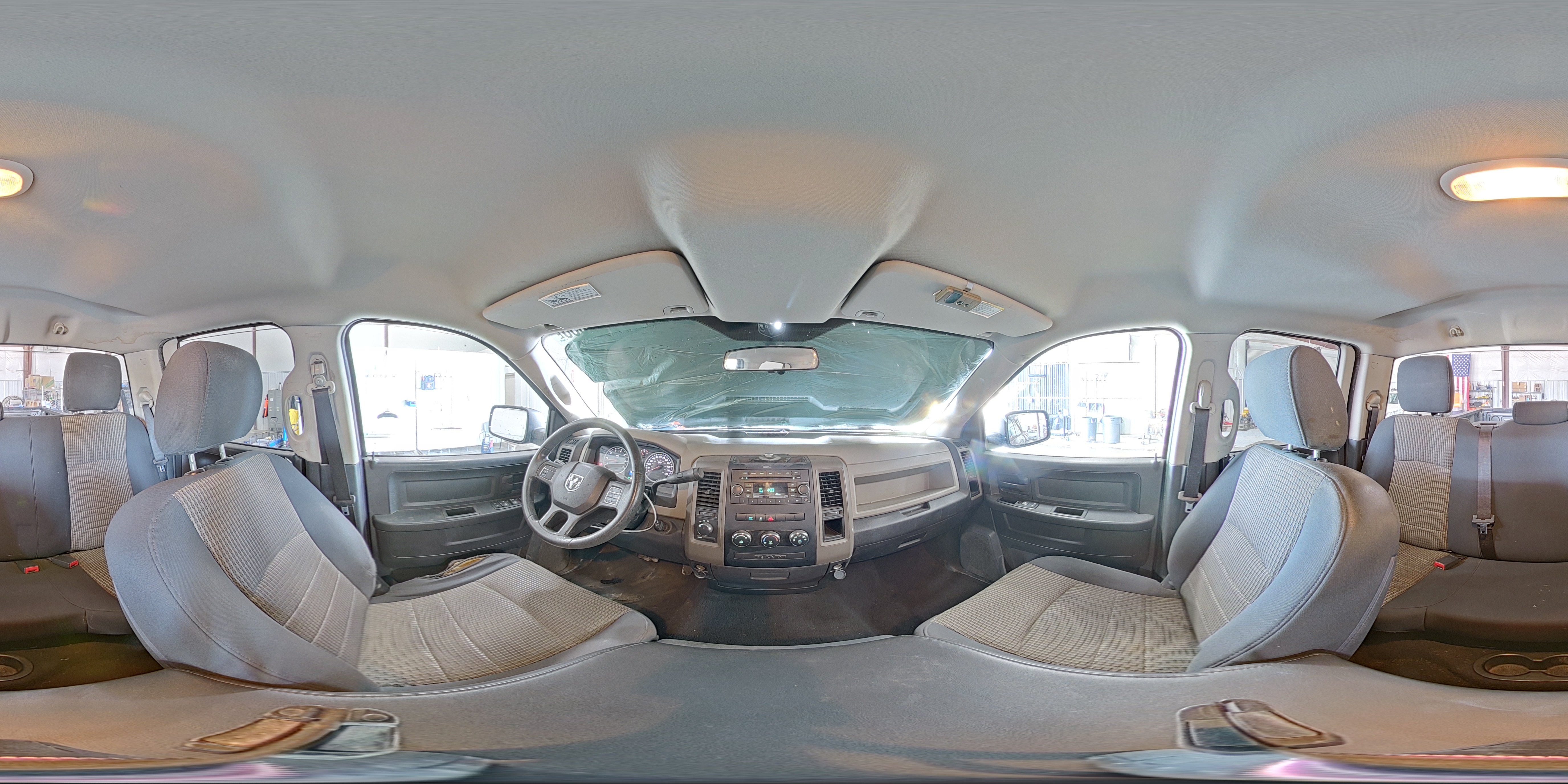 2012 Dodge Ram 1500 St Gray vin: 1C6RD7FT4CS303577