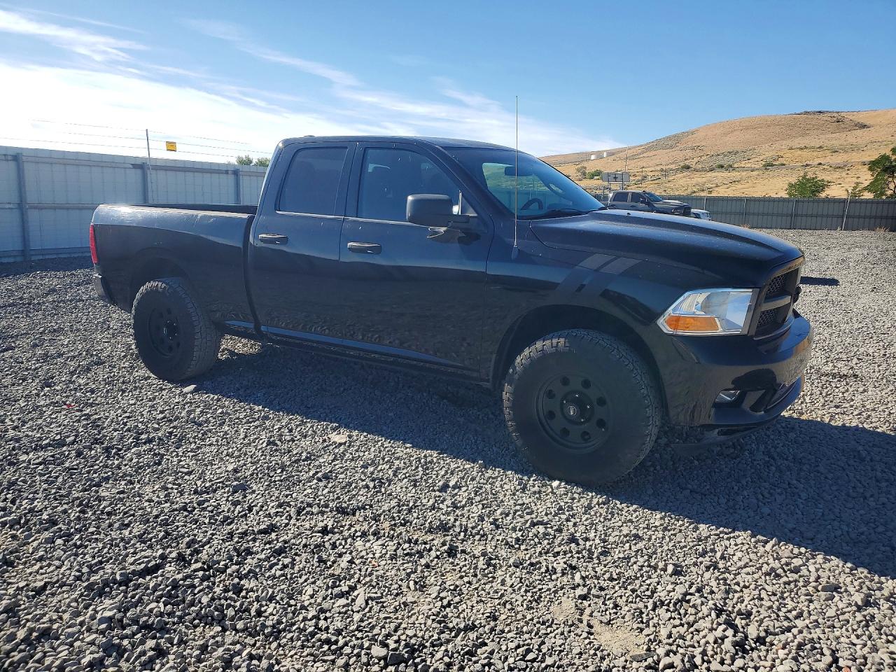 2012 Dodge Ram 1500 St Black vin: 1C6RD7FT5CS142253