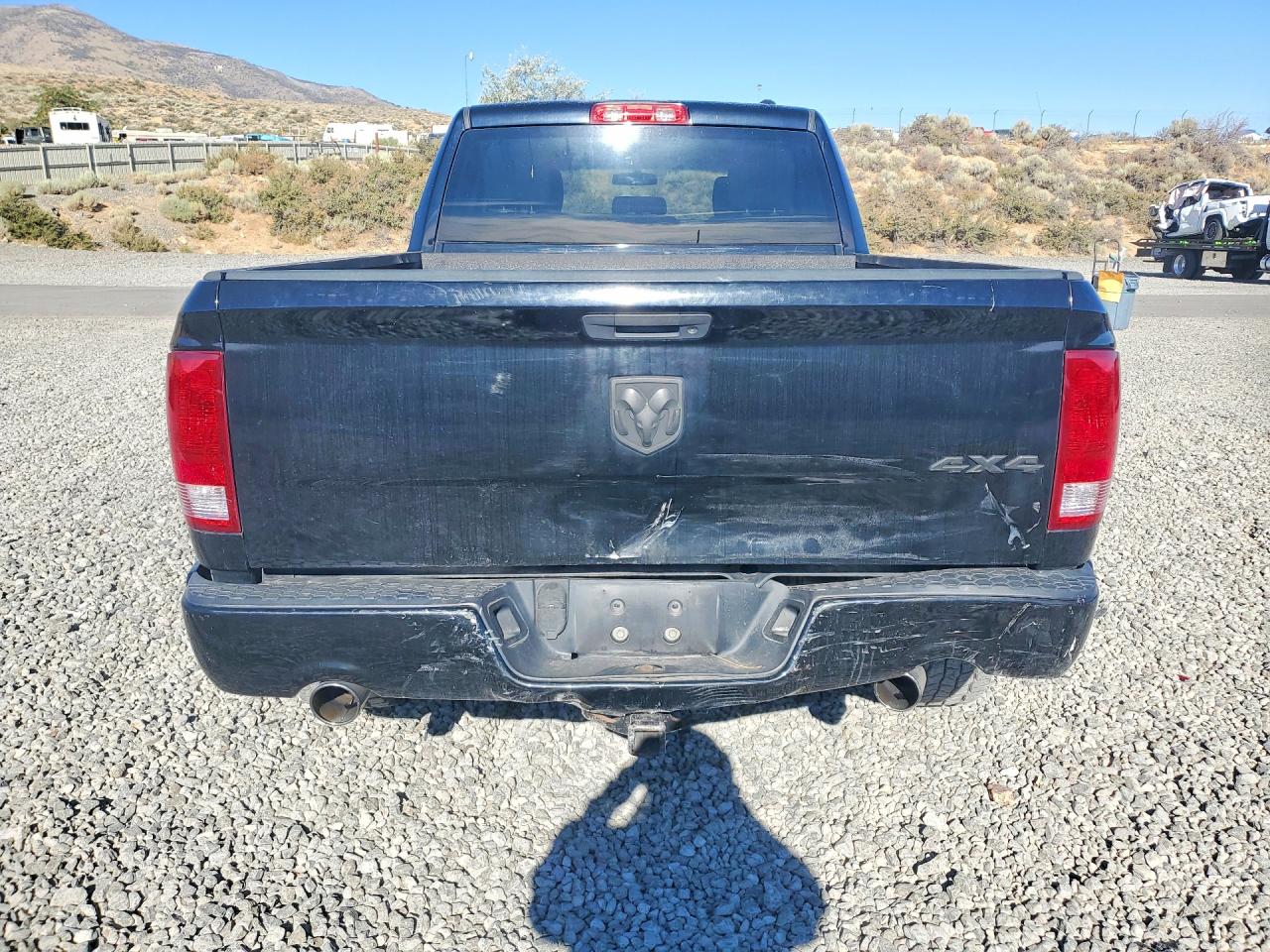2012 Dodge Ram 1500 St Black vin: 1C6RD7FT5CS142253
