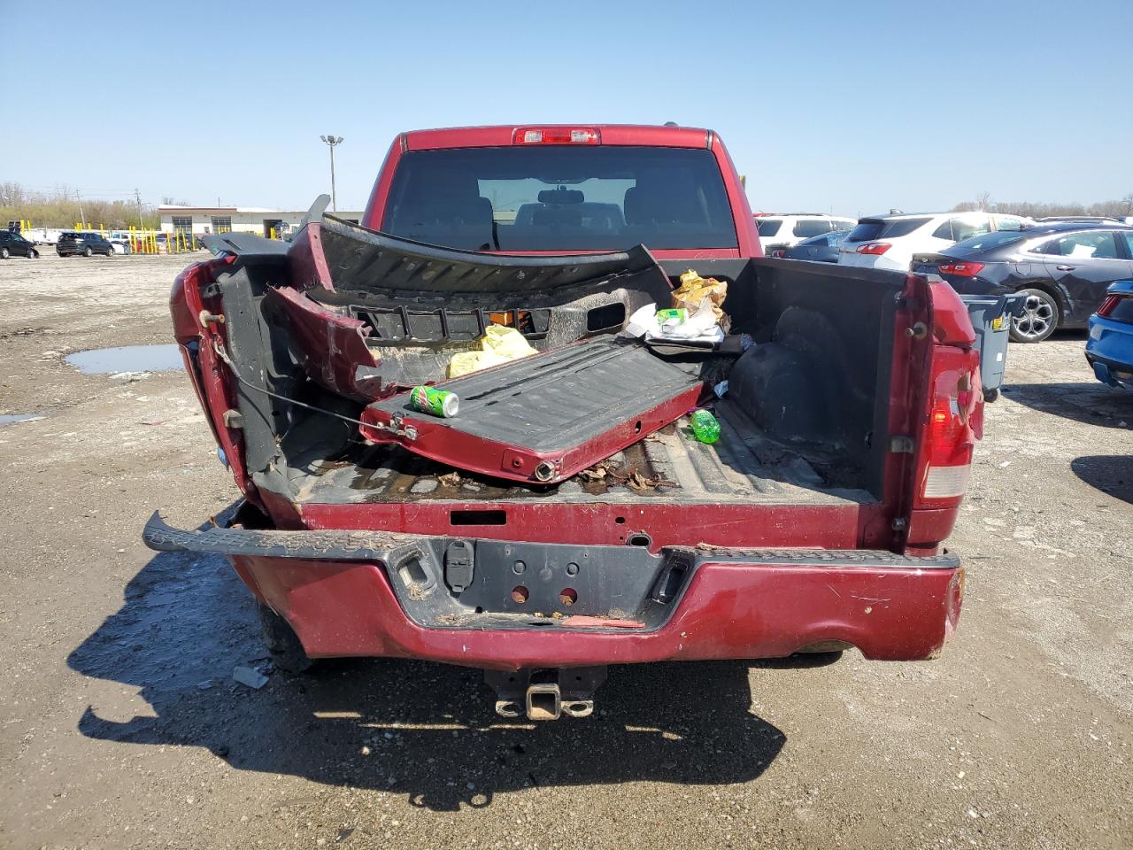2012 Dodge Ram 1500 St Burgundy vin: 1C6RD7FT5CS145055