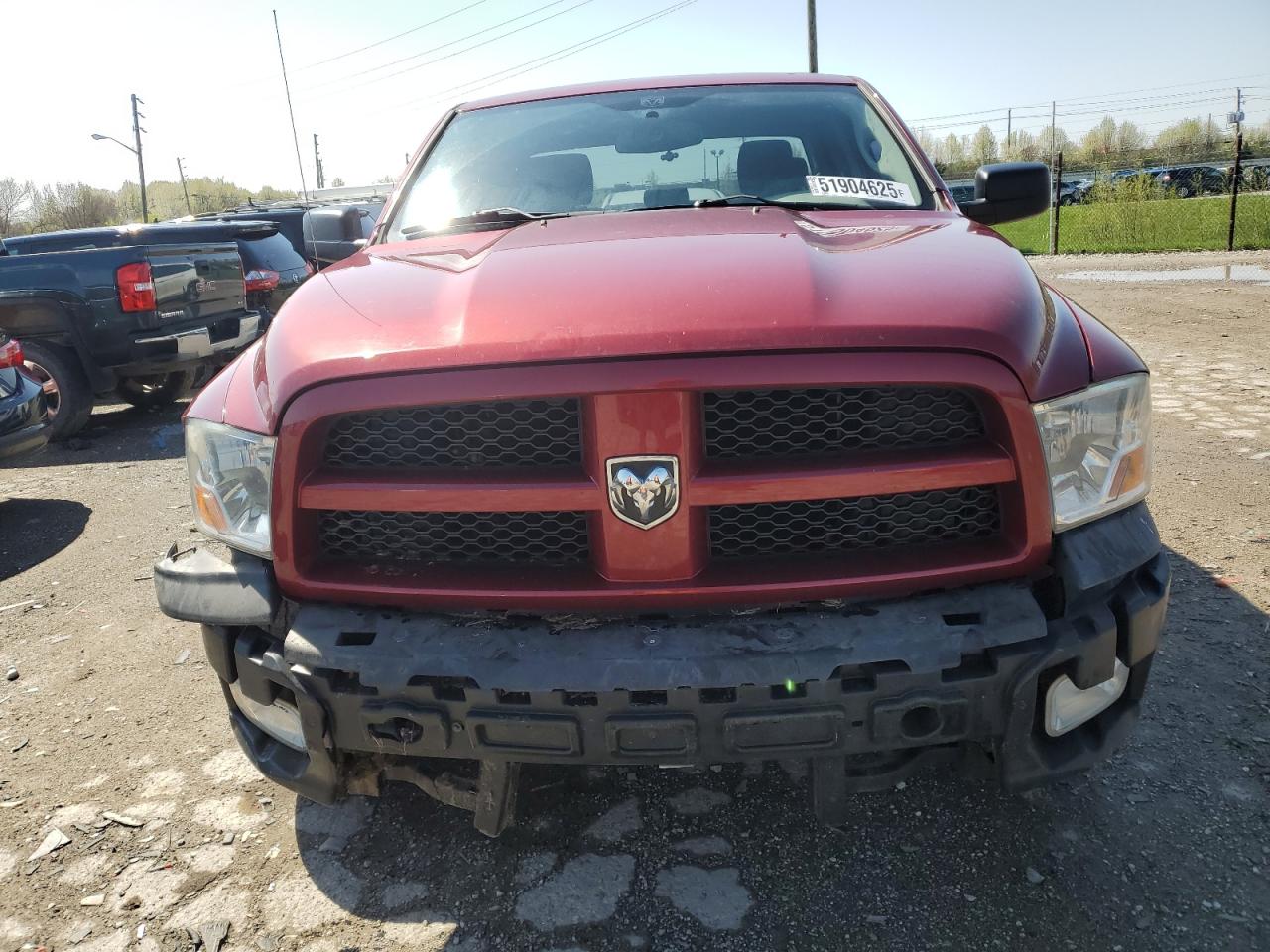 2012 Dodge Ram 1500 St Burgundy vin: 1C6RD7FT5CS145055