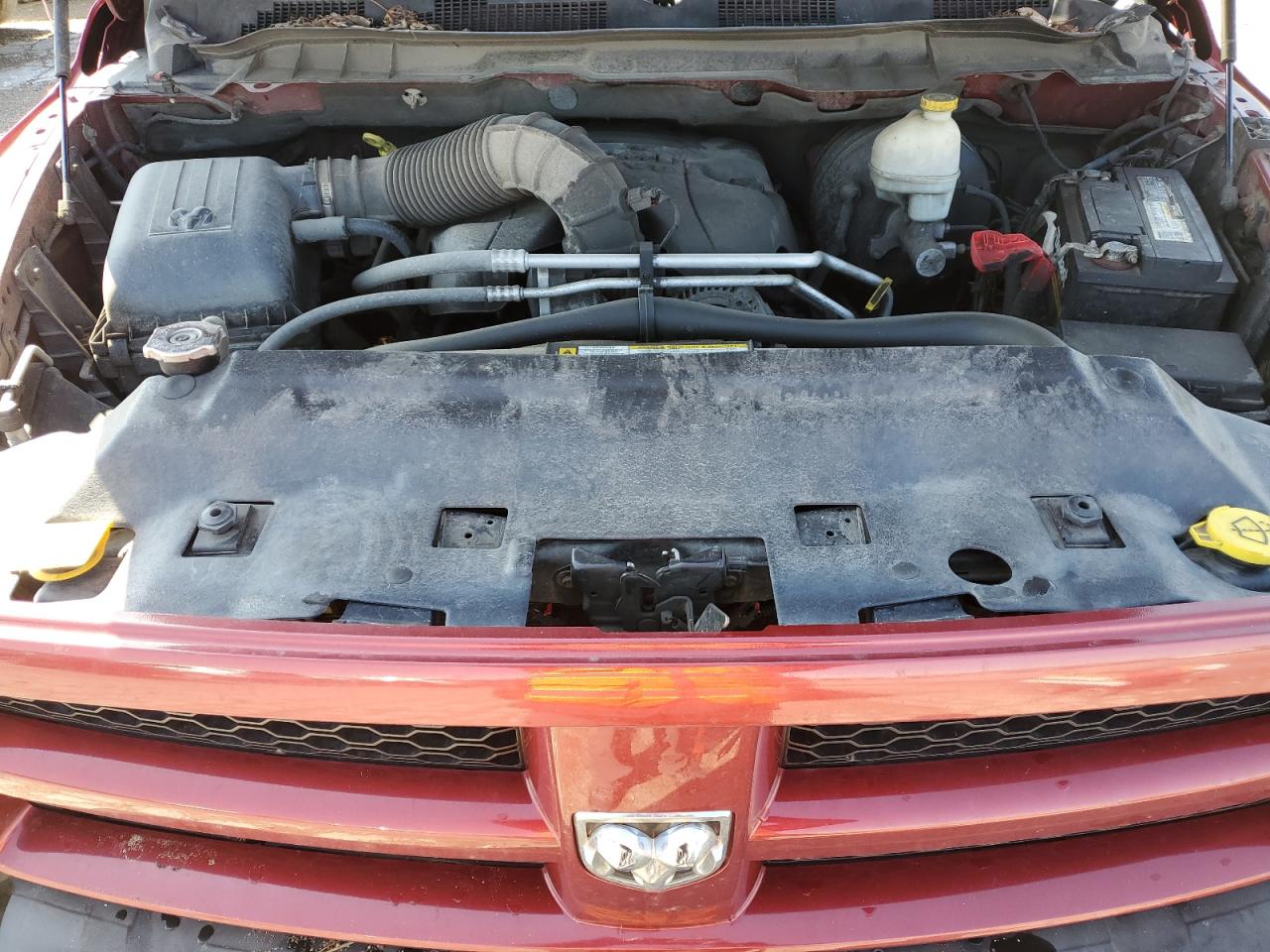 2012 Dodge Ram 1500 St Burgundy vin: 1C6RD7FT5CS145055