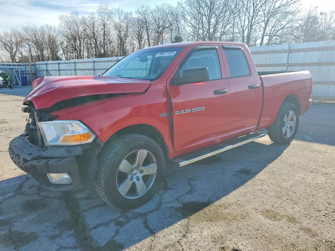 2012 Dodge Ram 1500 St Red vin: 1C6RD7FT5CS244281