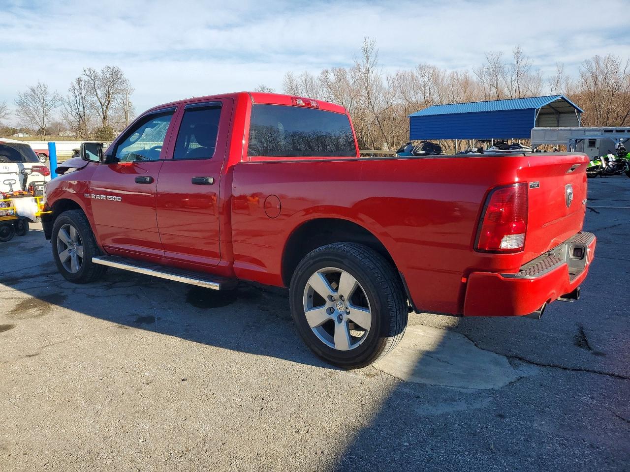 2012 Dodge Ram 1500 St Red vin: 1C6RD7FT5CS244281