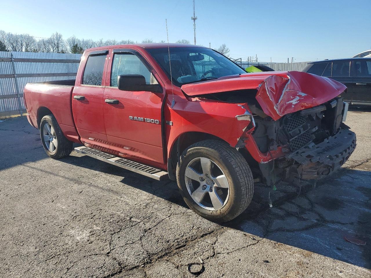 2012 Dodge Ram 1500 St Red vin: 1C6RD7FT5CS244281