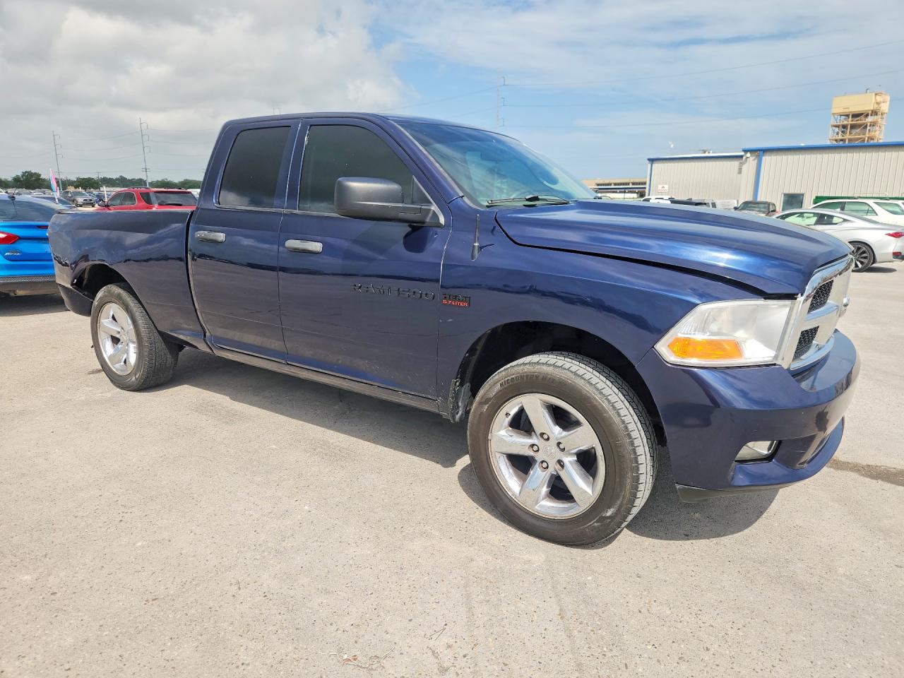 2012 Dodge Ram 1500 St Blue vin: 1C6RD7FT5CS311820