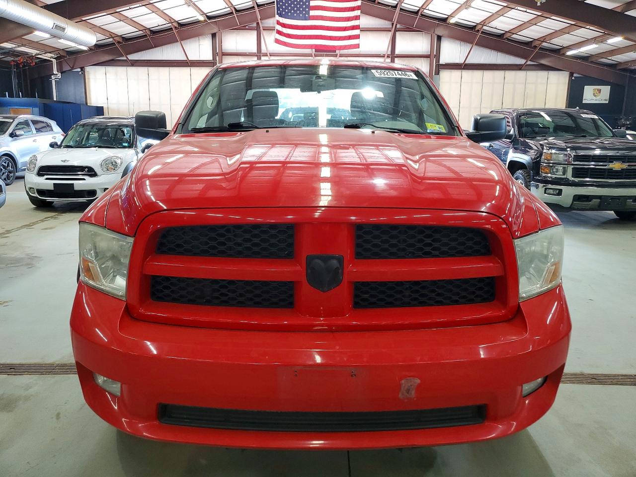 2012 Dodge Ram 1500 St Red vin: 1C6RD7FT6CS132783