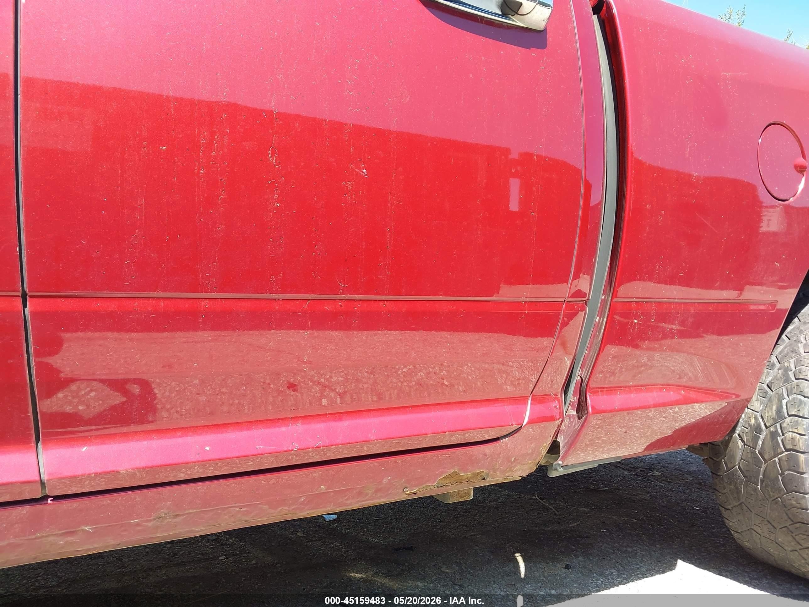 2012 Ram 1500 St Red vin: 1C6RD7FT6CS164875