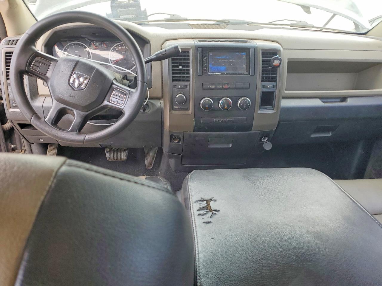 2012 Dodge Ram 1500 St Black vin: 1C6RD7FT6CS218000