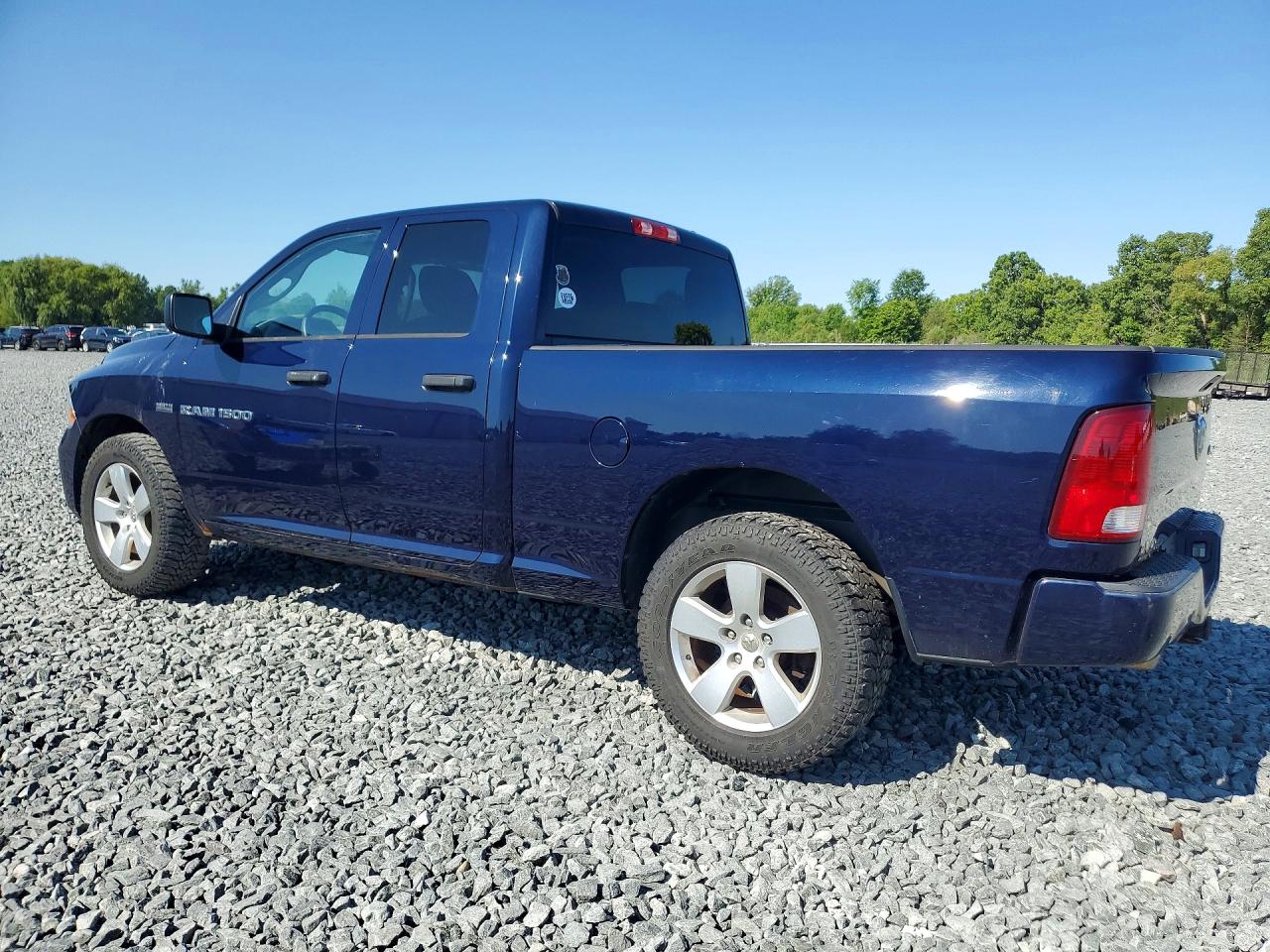 2012 Dodge Ram 1500 St Синий vin: 1C6RD7FT6CS238344