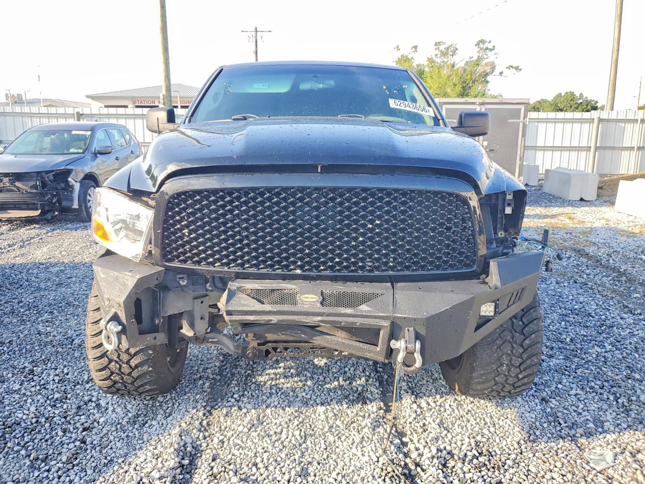 2012 Dodge Ram 1500 St Black vin: 1C6RD7FT6CS345054