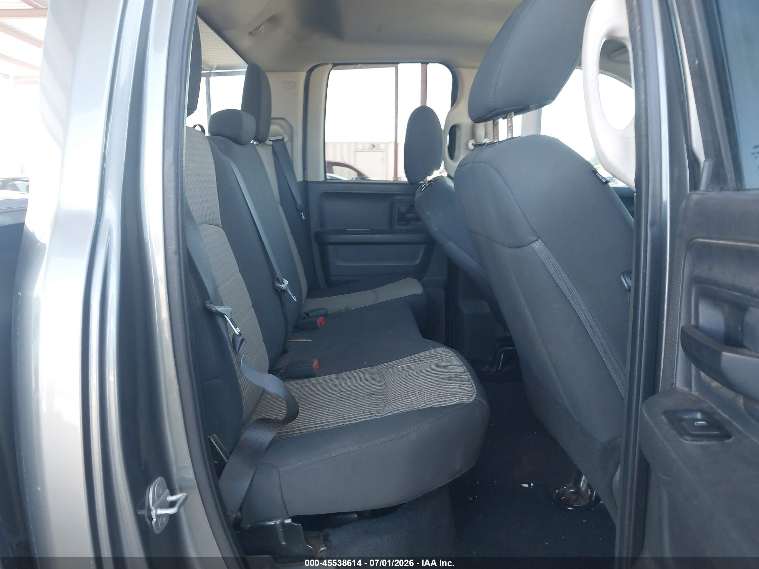 2012 Ram 1500 Express Gray vin: 1C6RD7FT6CS346480