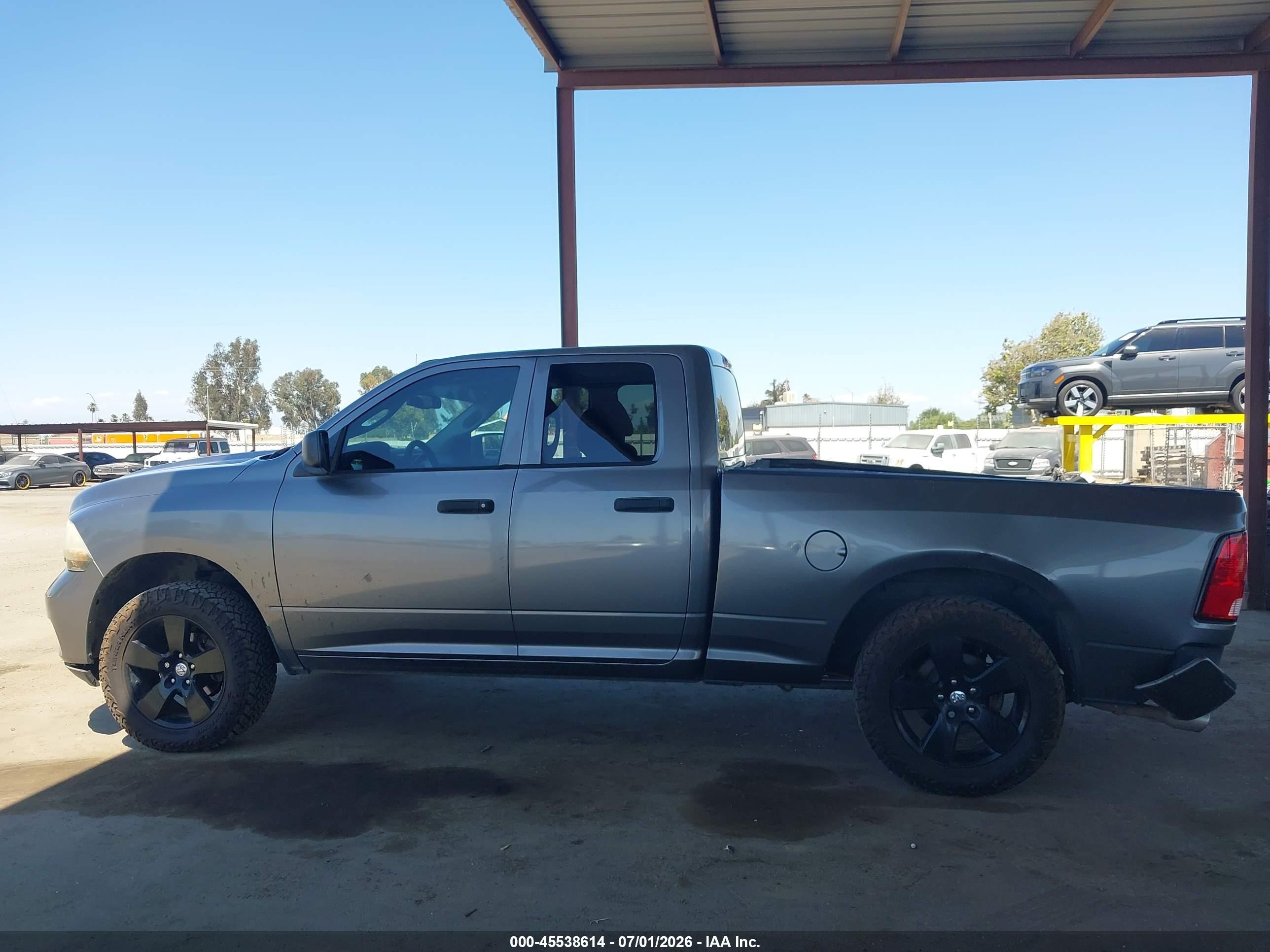2012 Ram 1500 Express Gray vin: 1C6RD7FT6CS346480