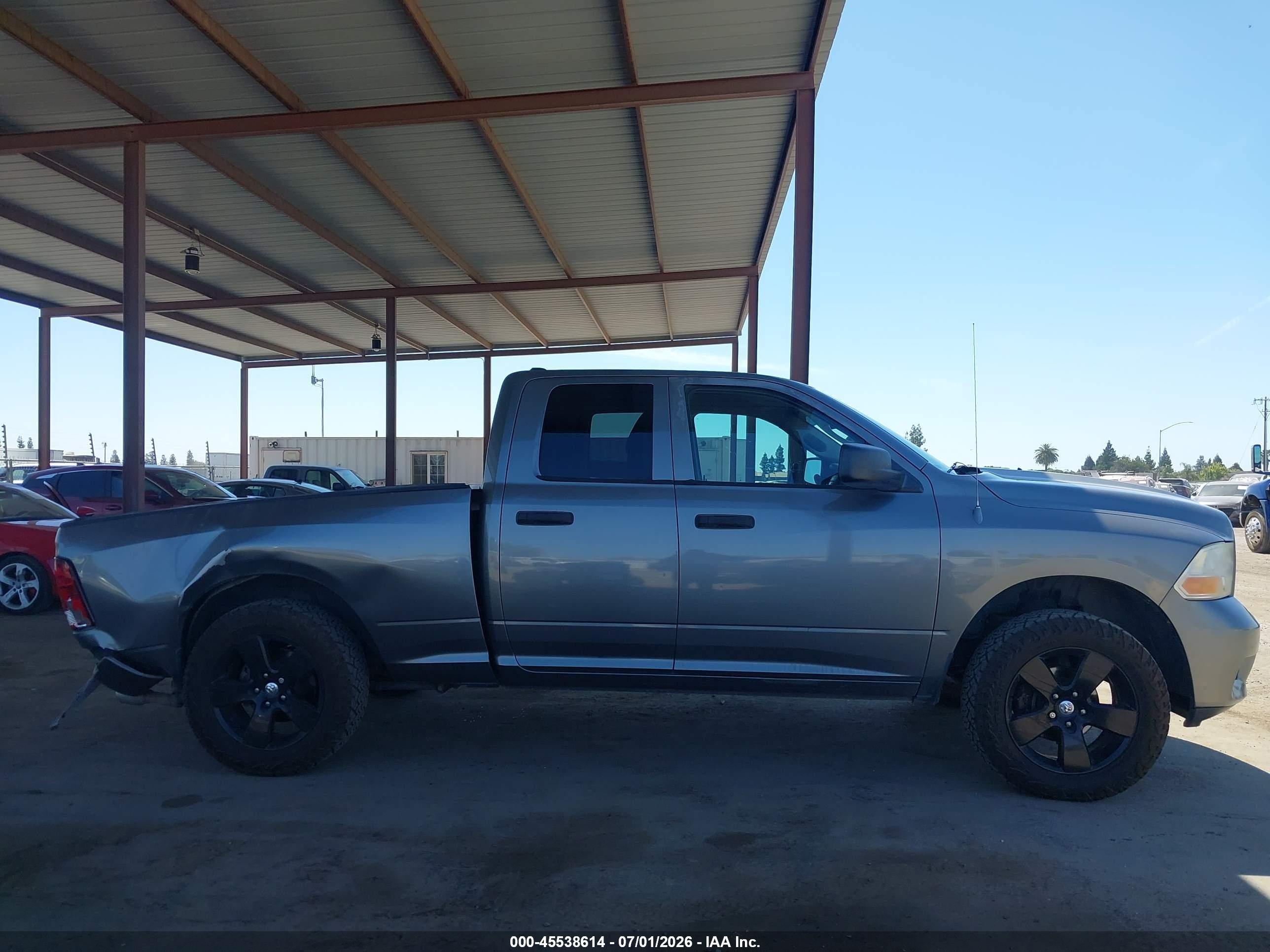 2012 Ram 1500 Express Gray vin: 1C6RD7FT6CS346480