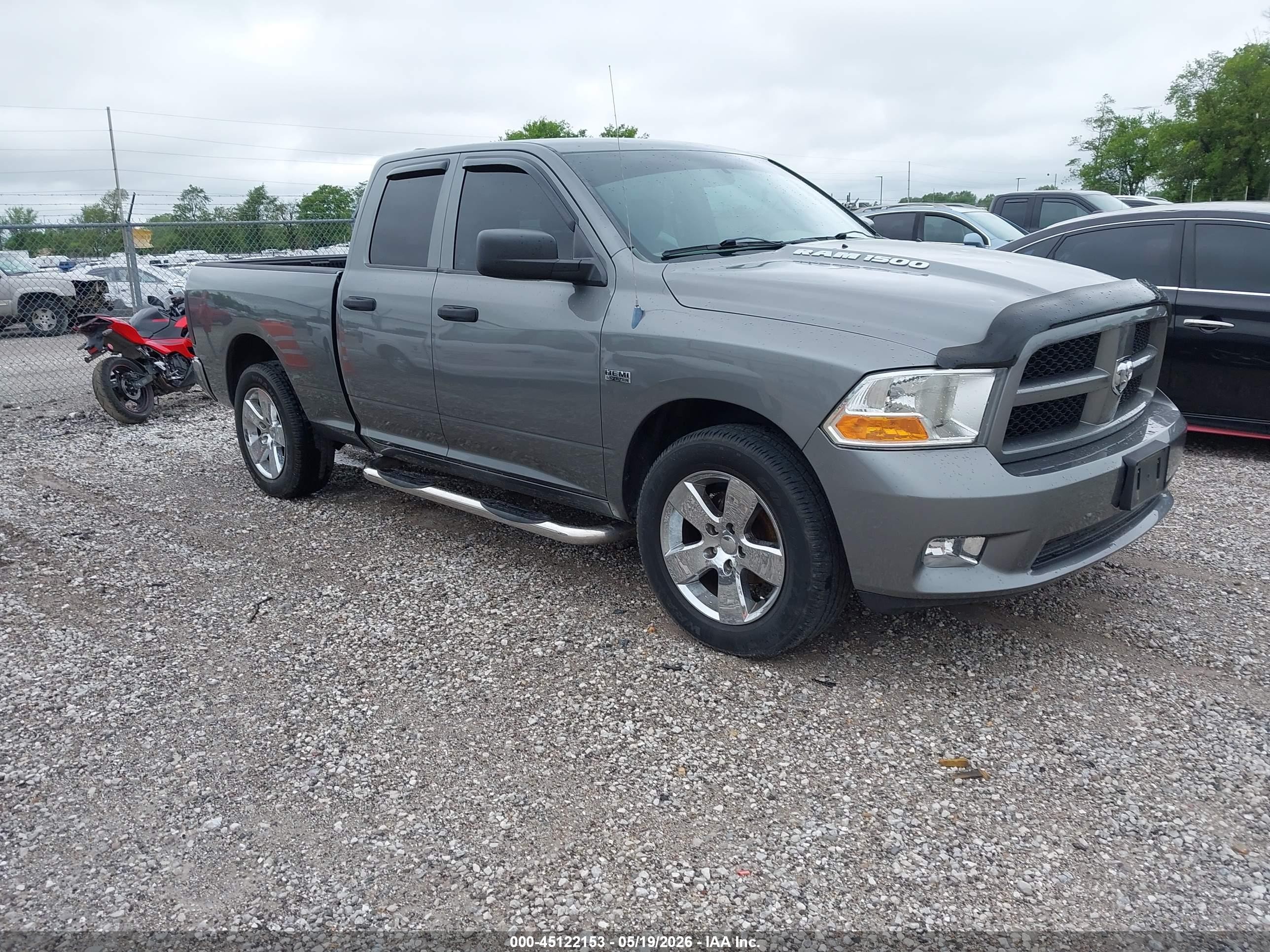 2012 Ram 1500 St Gray vin: 1C6RD7FT7CS134123