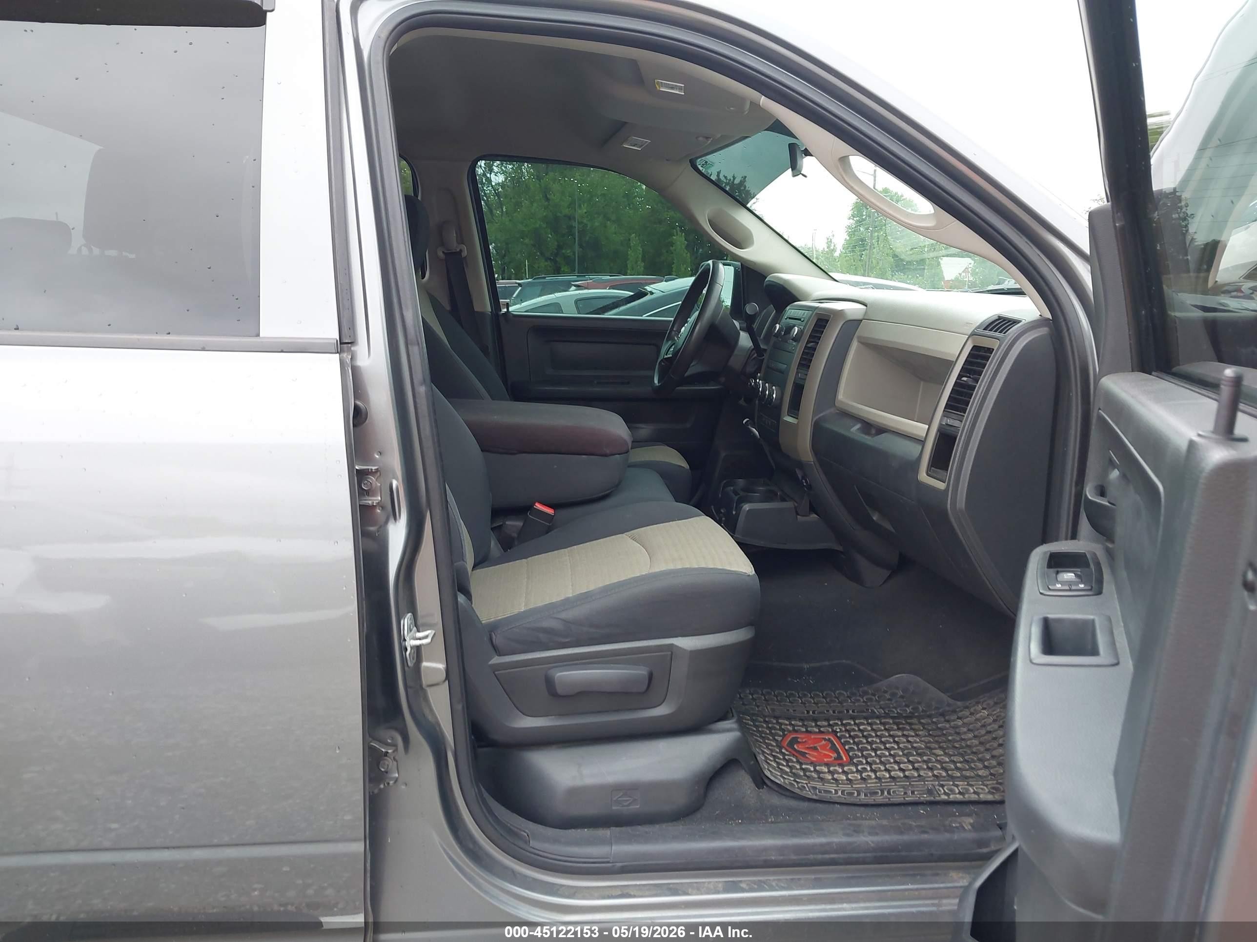 2012 Ram 1500 St Gray vin: 1C6RD7FT7CS134123