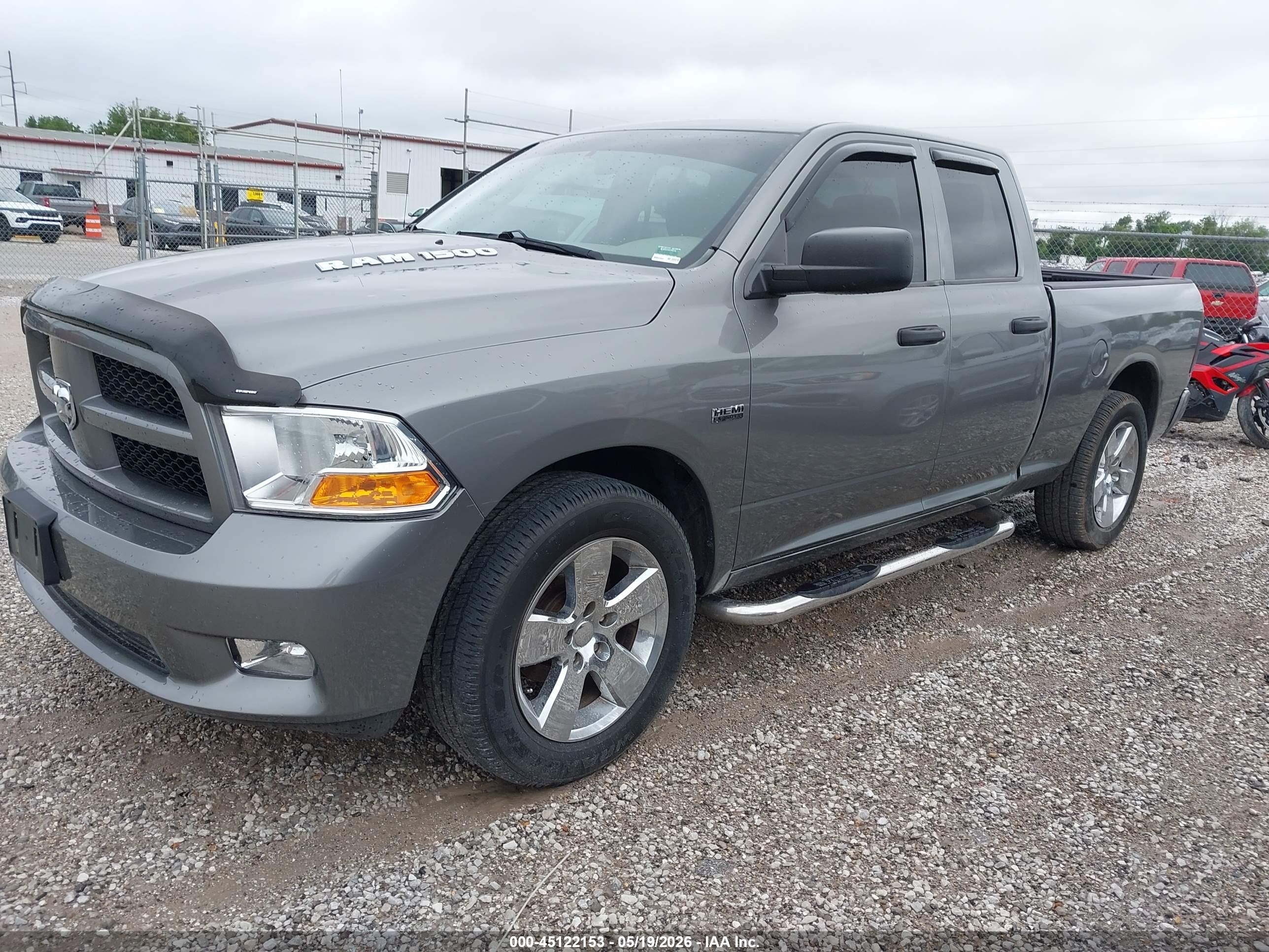 2012 Ram 1500 St Gray vin: 1C6RD7FT7CS134123
