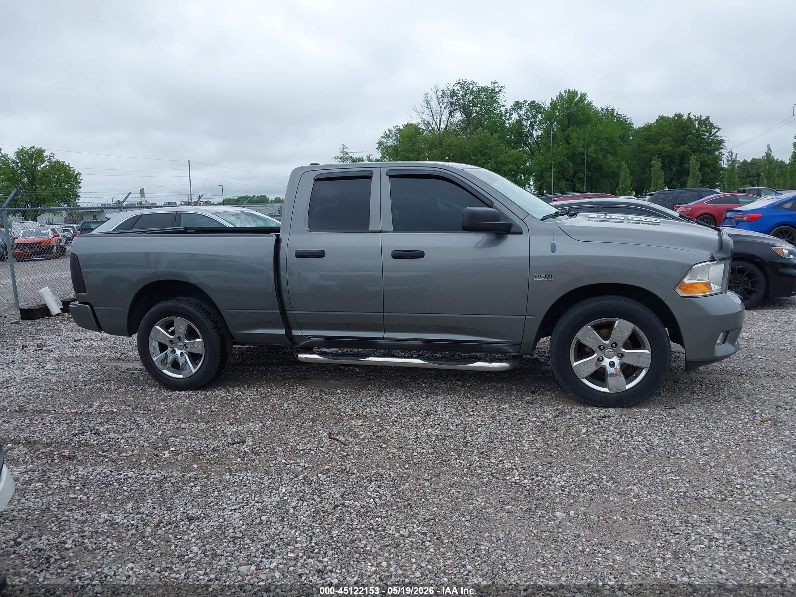 2012 Ram 1500 St Gray vin: 1C6RD7FT7CS134123