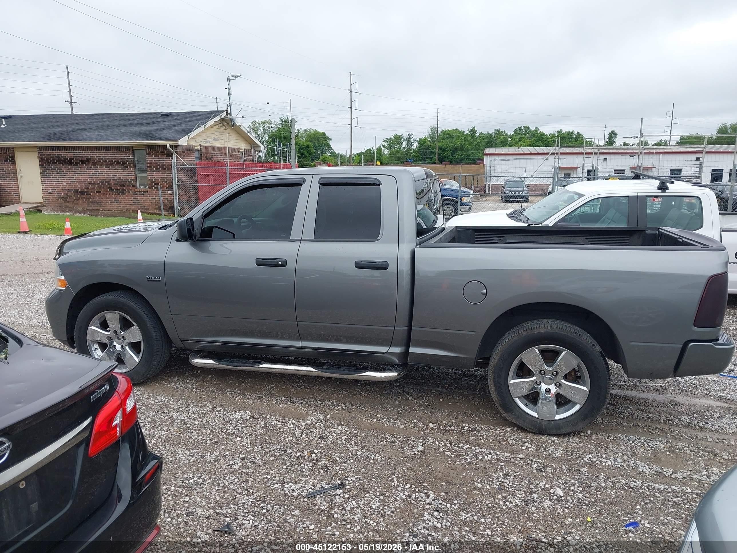 2012 Ram 1500 St Gray vin: 1C6RD7FT7CS134123