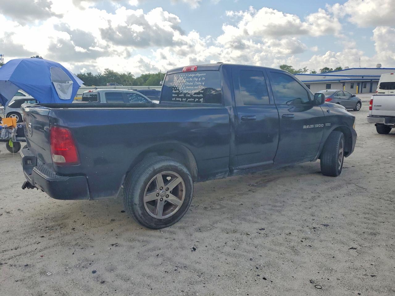 2012 Dodge Ram 1500 St Синий vin: 1C6RD7FT7CS260451