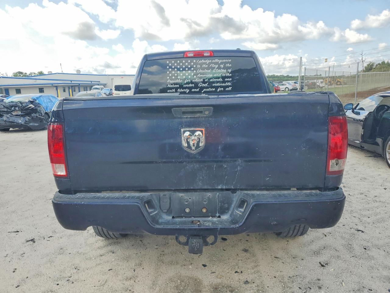 2012 Dodge Ram 1500 St Синий vin: 1C6RD7FT7CS260451