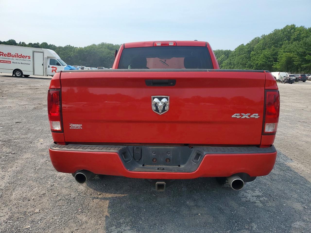 2012 Dodge Ram 1500 St Red vin: 1C6RD7FT7CS283986