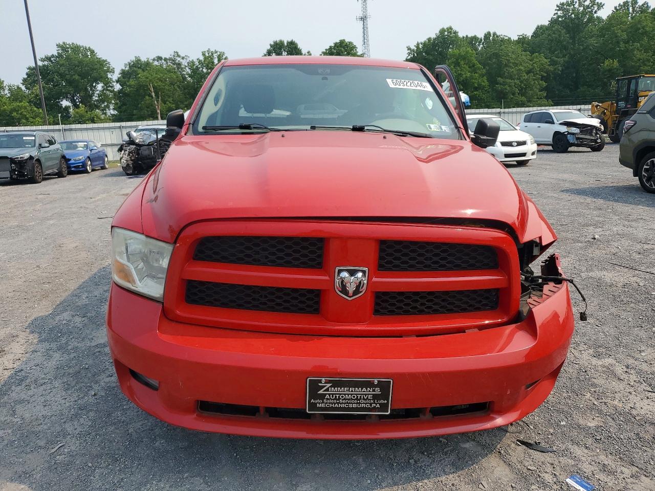 2012 Dodge Ram 1500 St Red vin: 1C6RD7FT7CS283986