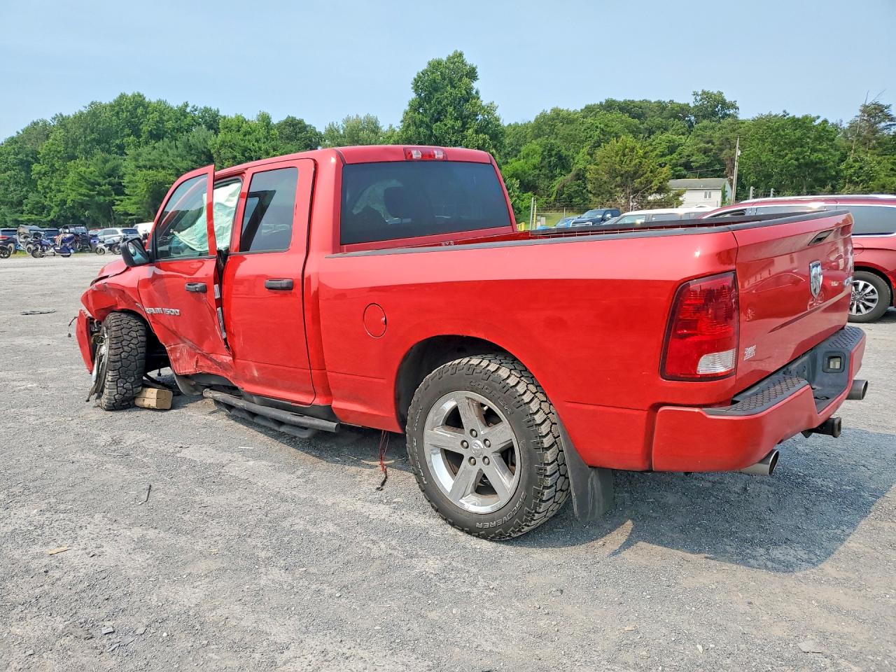 2012 Dodge Ram 1500 St Red vin: 1C6RD7FT7CS283986