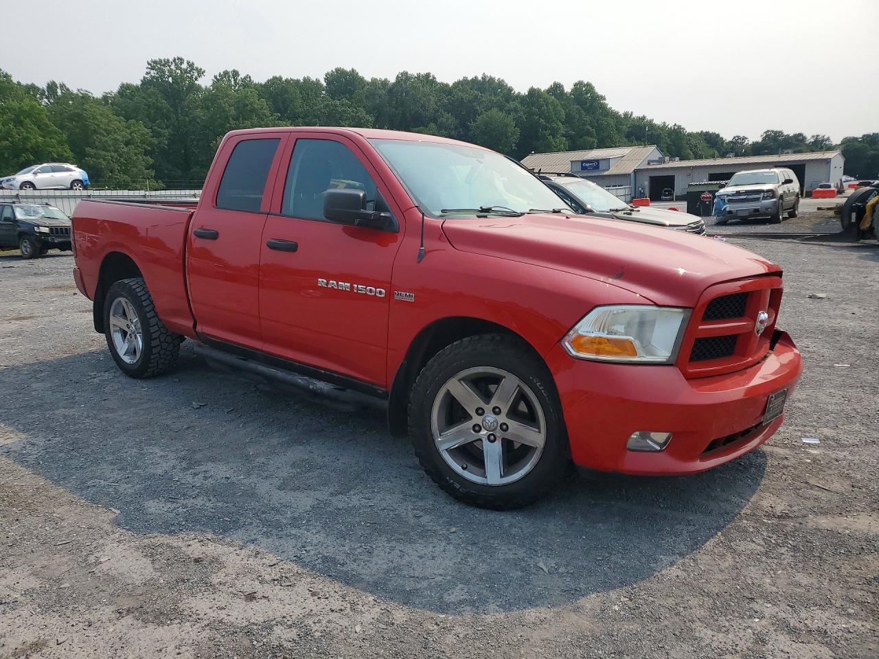 2012 Dodge Ram 1500 St Red vin: 1C6RD7FT7CS283986