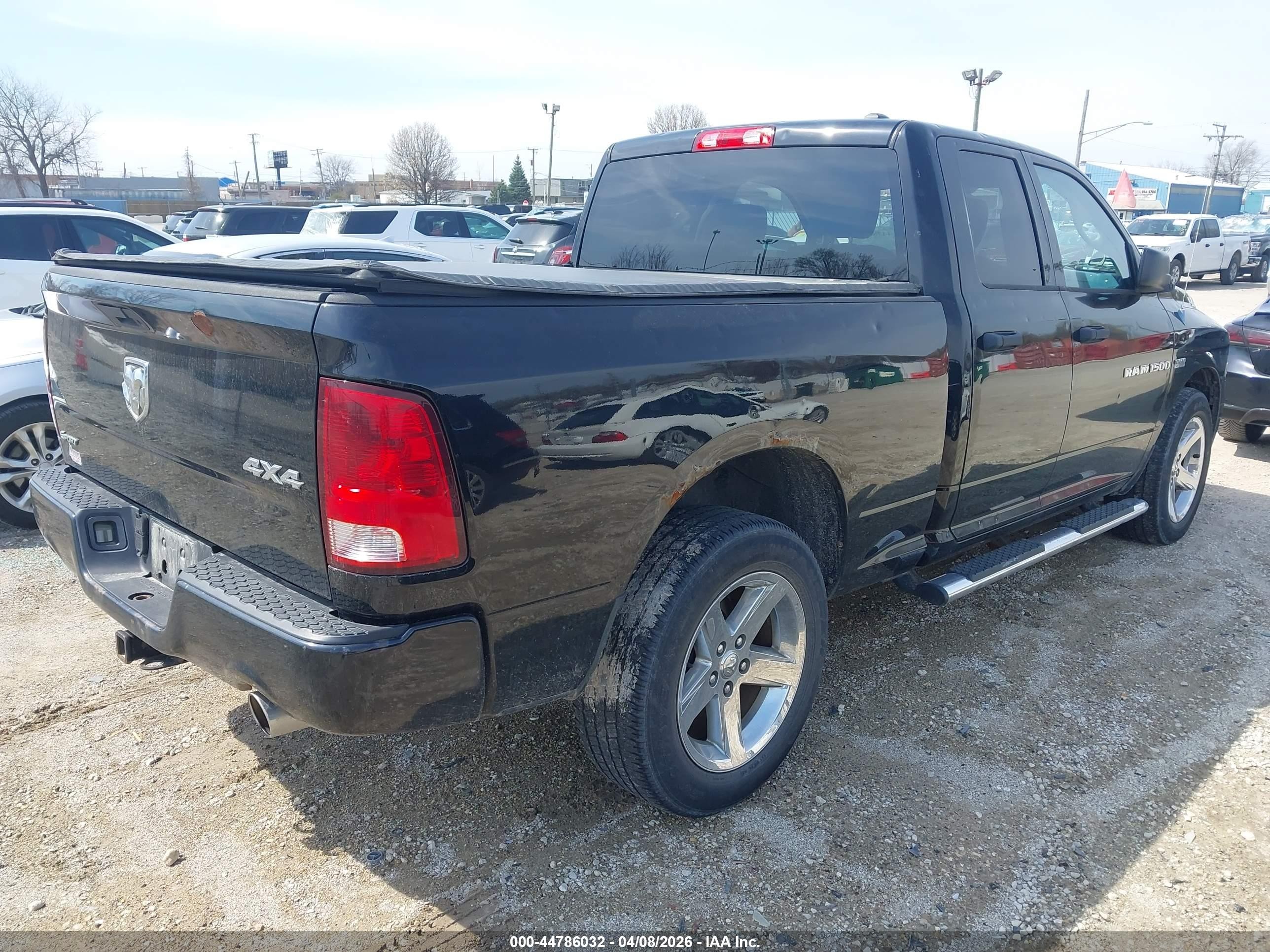 2012 Ram 1500 St Black vin: 1C6RD7FT7CS308059