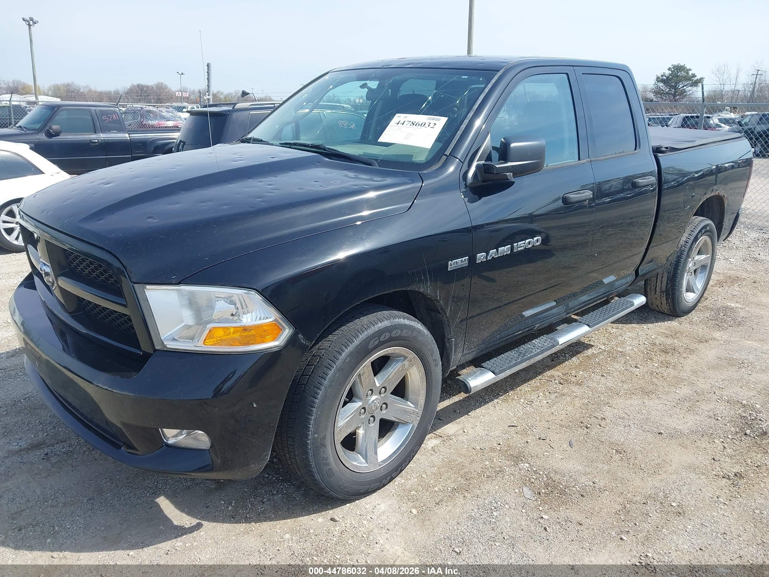 2012 Ram 1500 St Black vin: 1C6RD7FT7CS308059