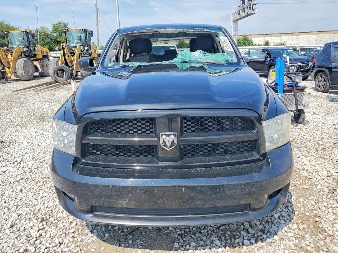 2012 Dodge Ram 1500 St Black vin: 1C6RD7FT7CS343412