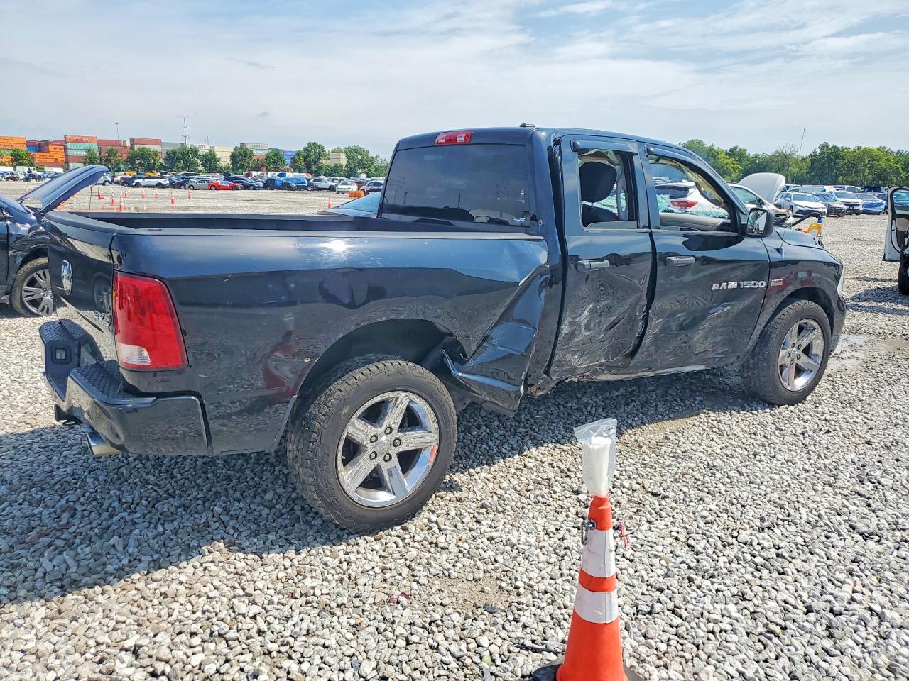 2012 Dodge Ram 1500 St Black vin: 1C6RD7FT7CS343412
