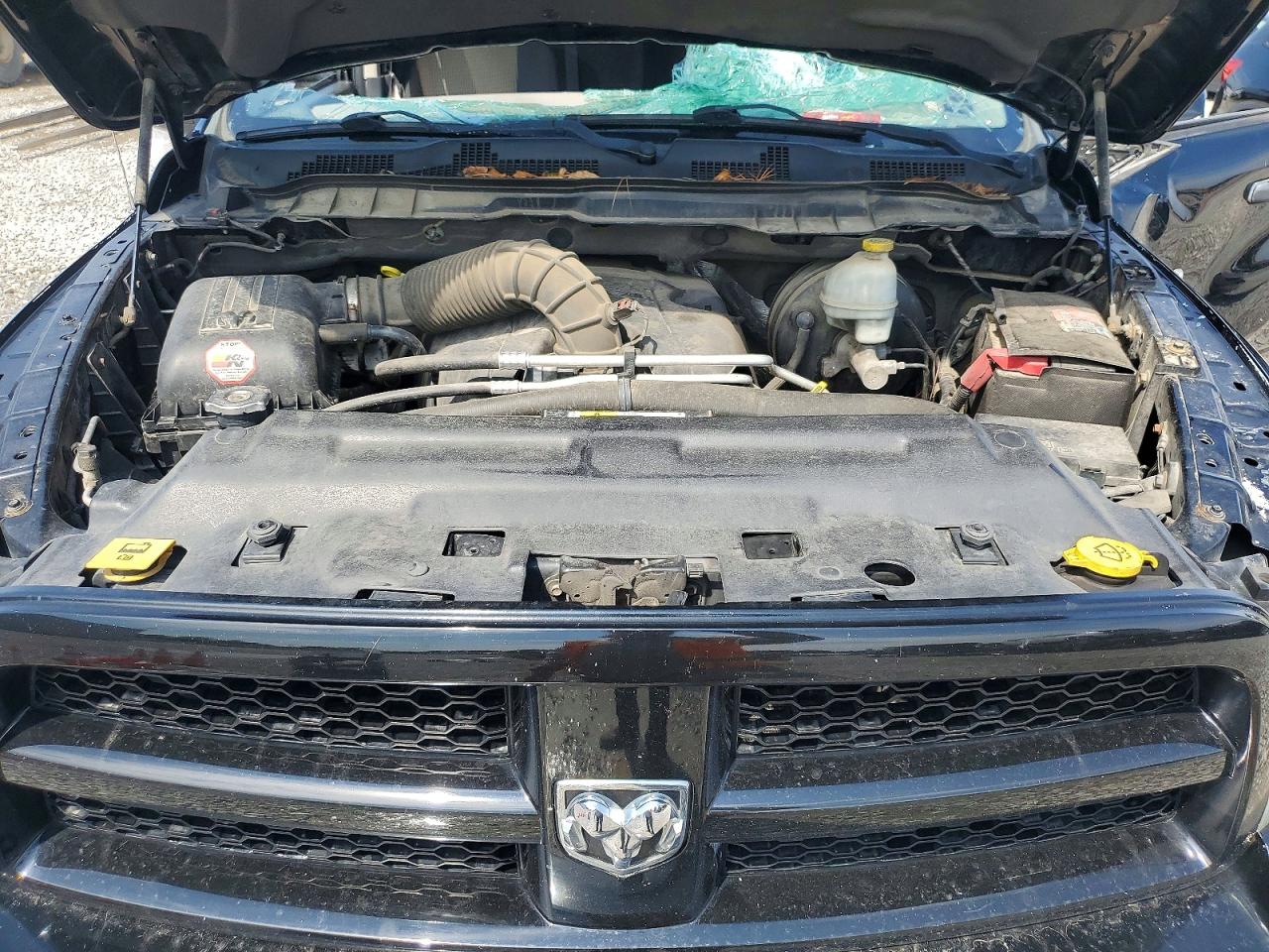 2012 Dodge Ram 1500 St Black vin: 1C6RD7FT7CS343412